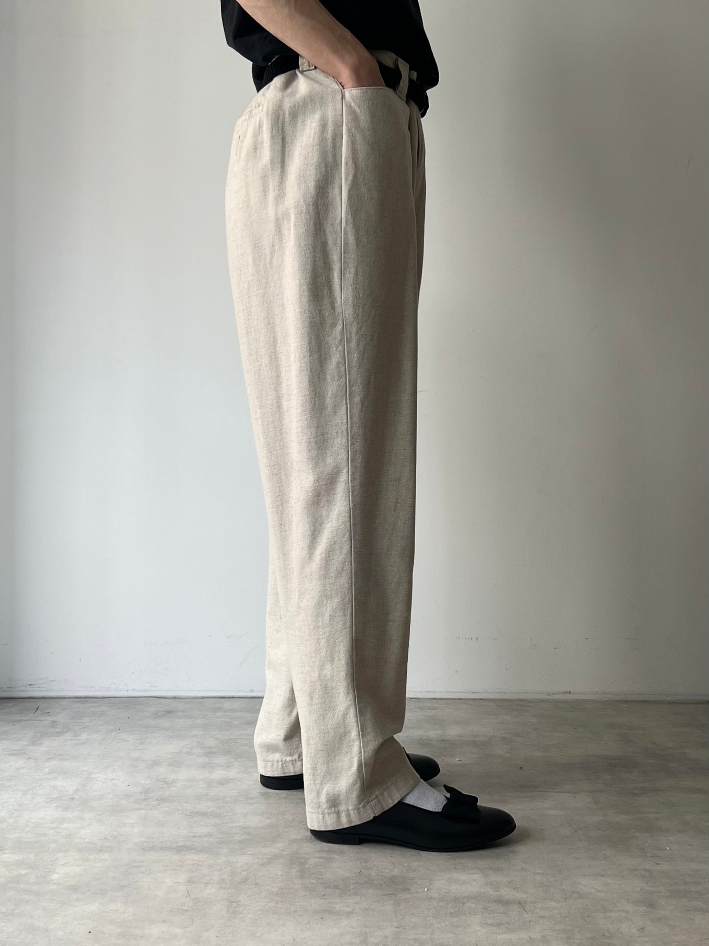 90's〜 Lee frisko style linen pants