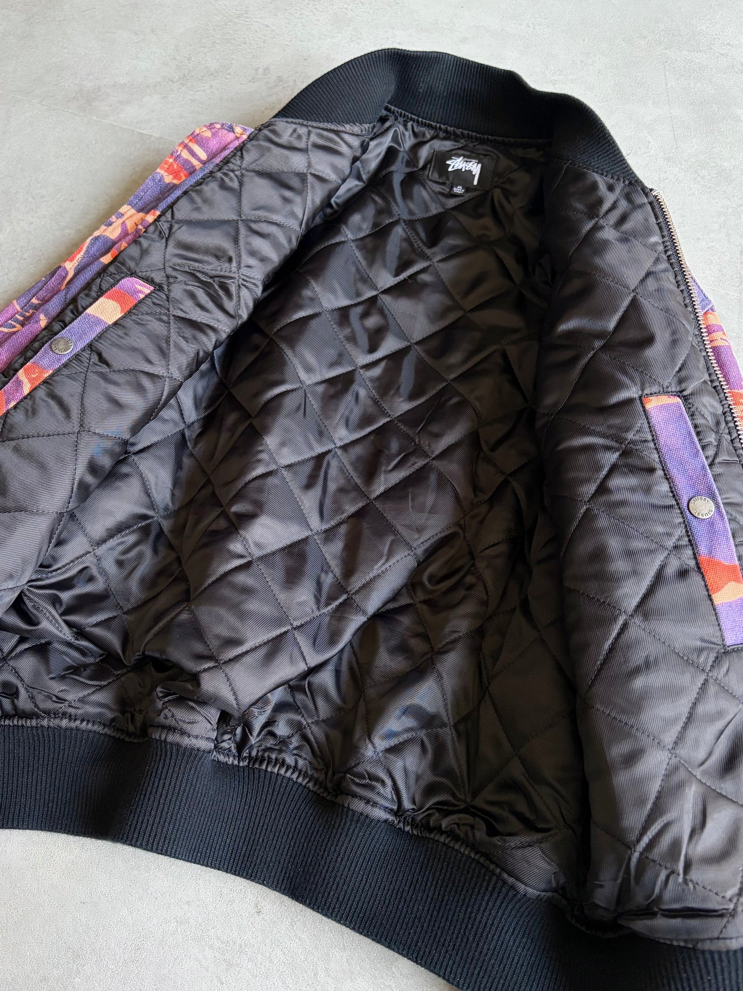 stussy bomber jacket