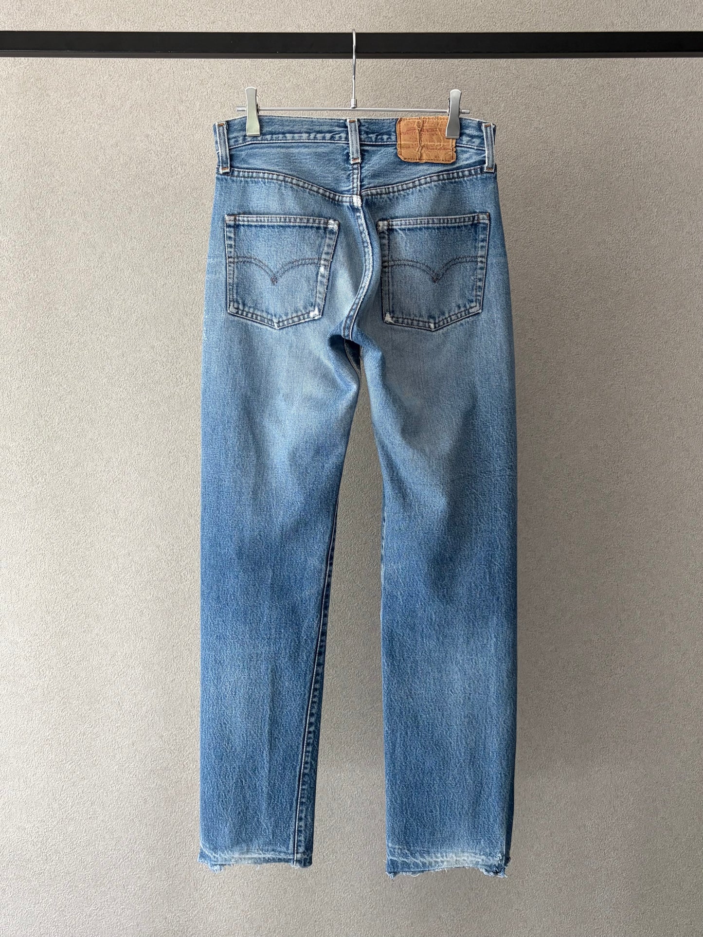80's Levi’s 501 denim pants "RED LINE"