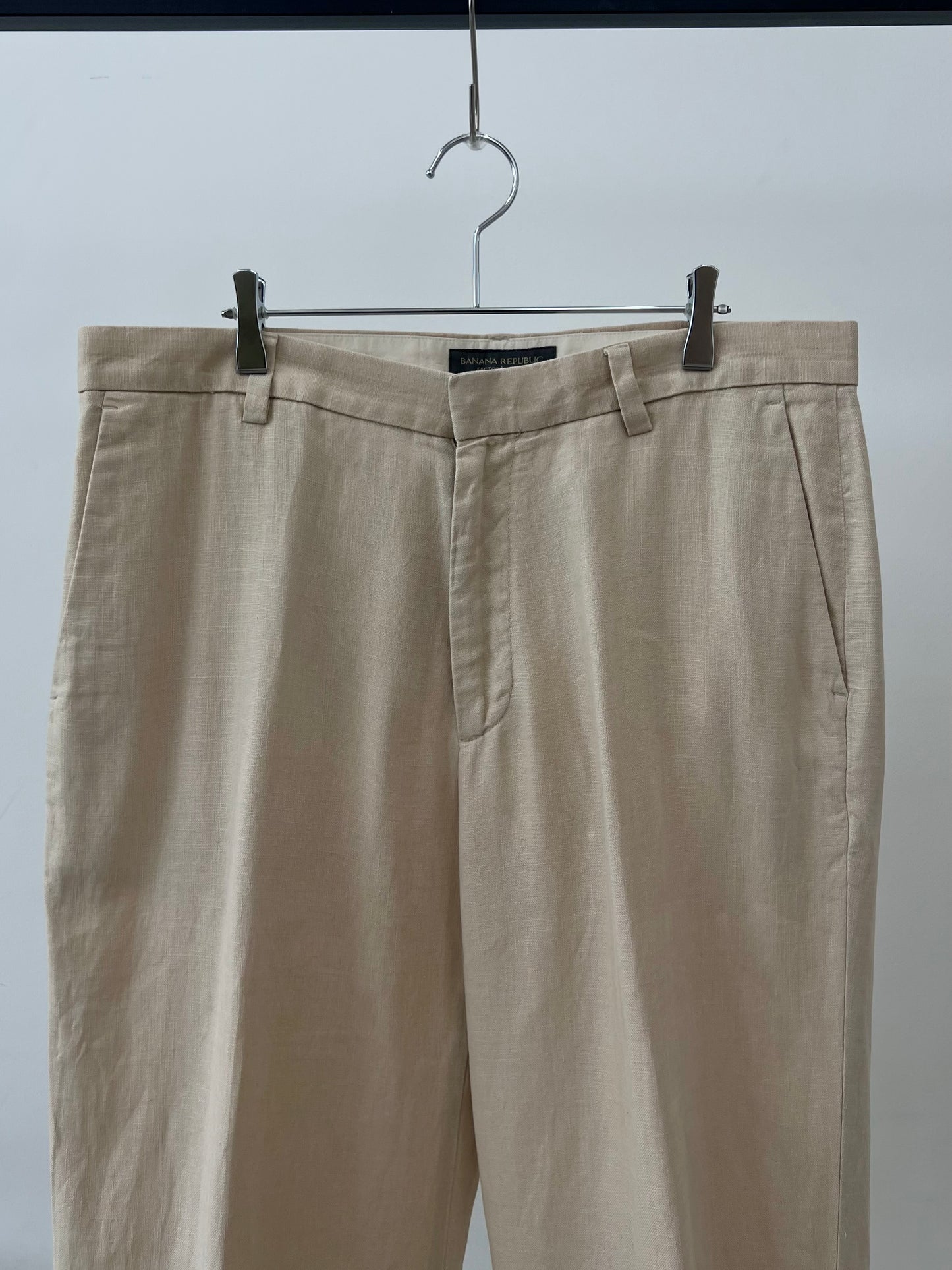 00's BANANA REPUBLIC linen slacks
