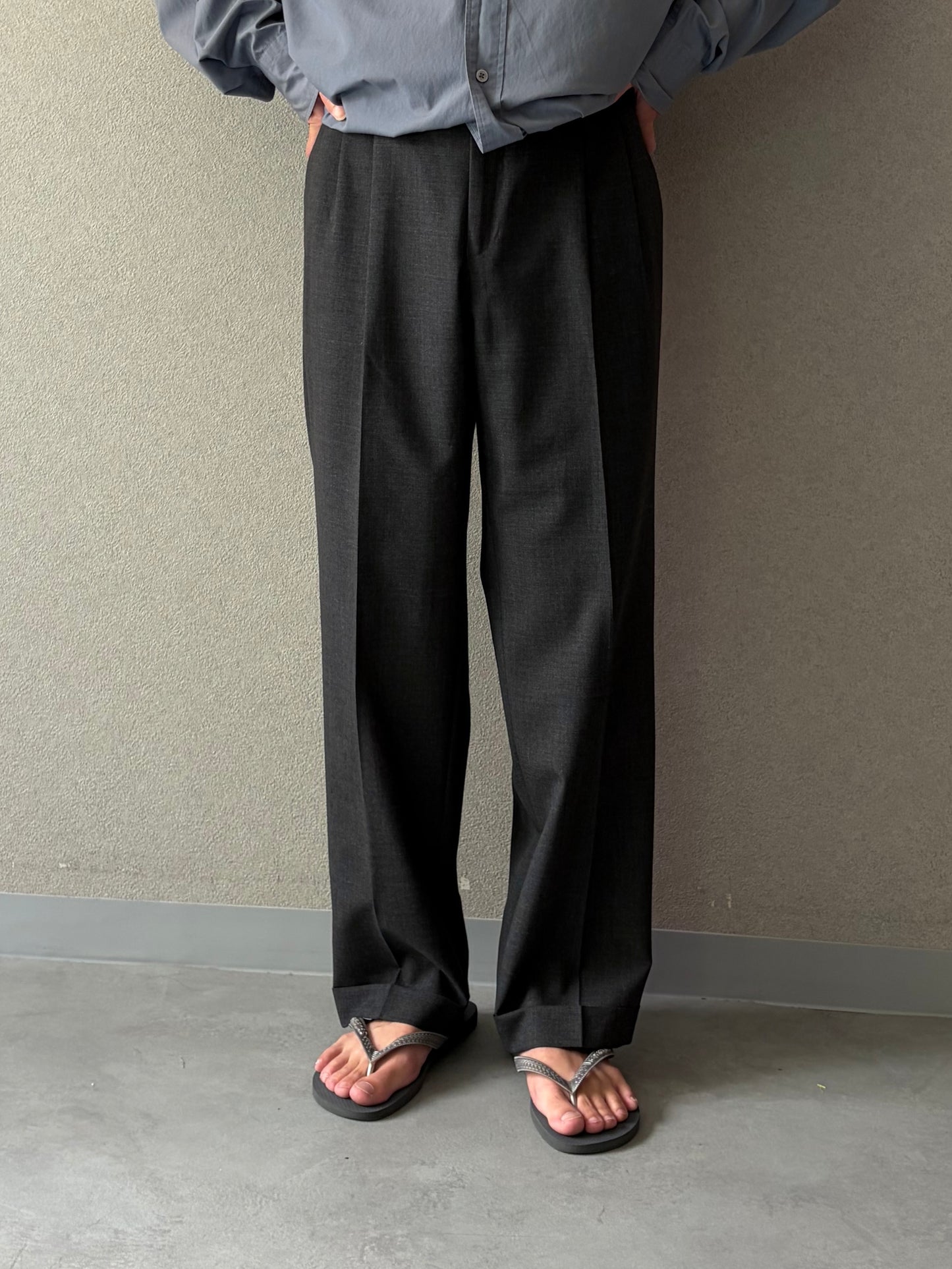00's LAUREN RALPH LAUREN wool slacks