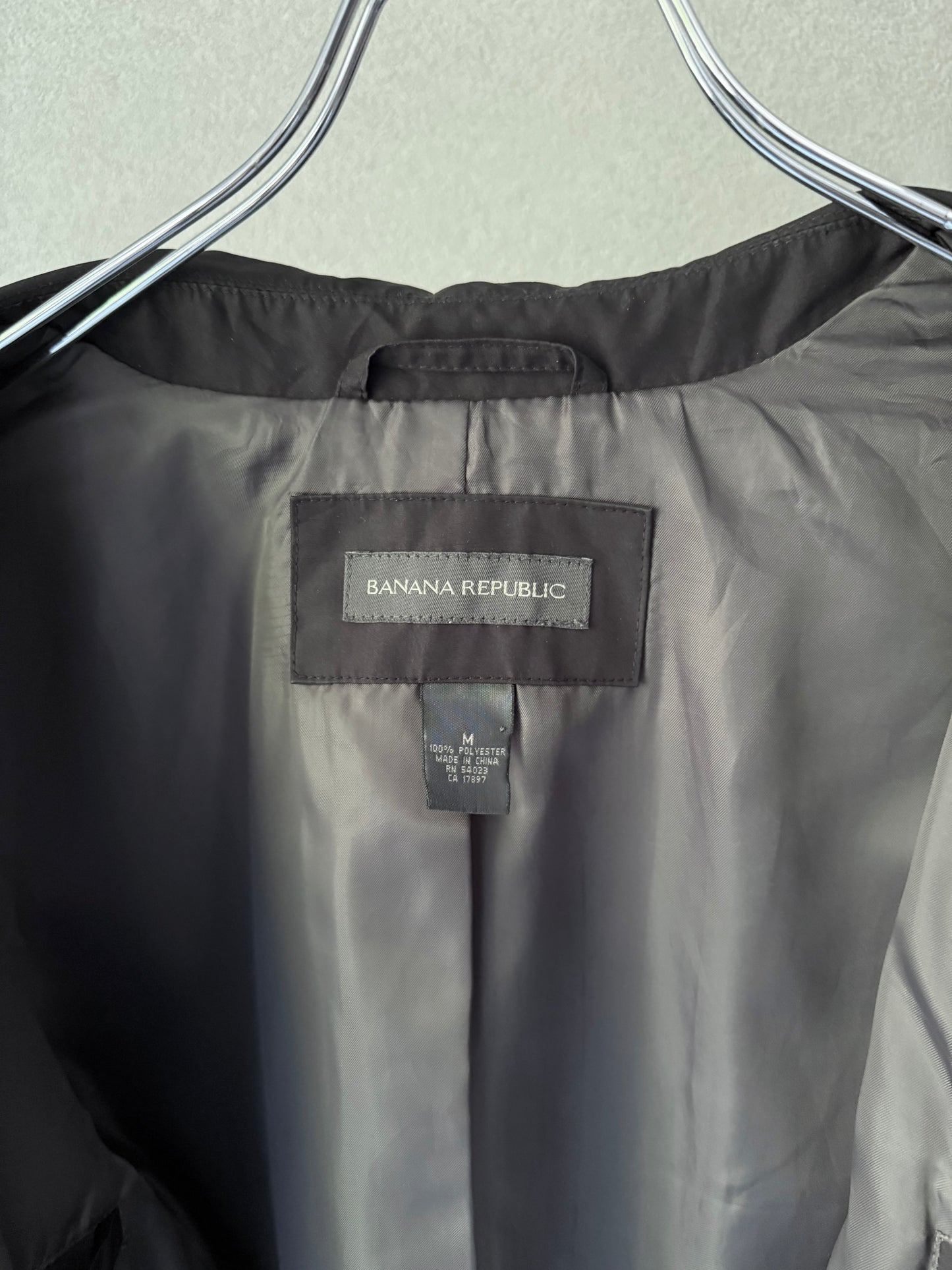 00's BANANA REPUBLIC nylon half coat