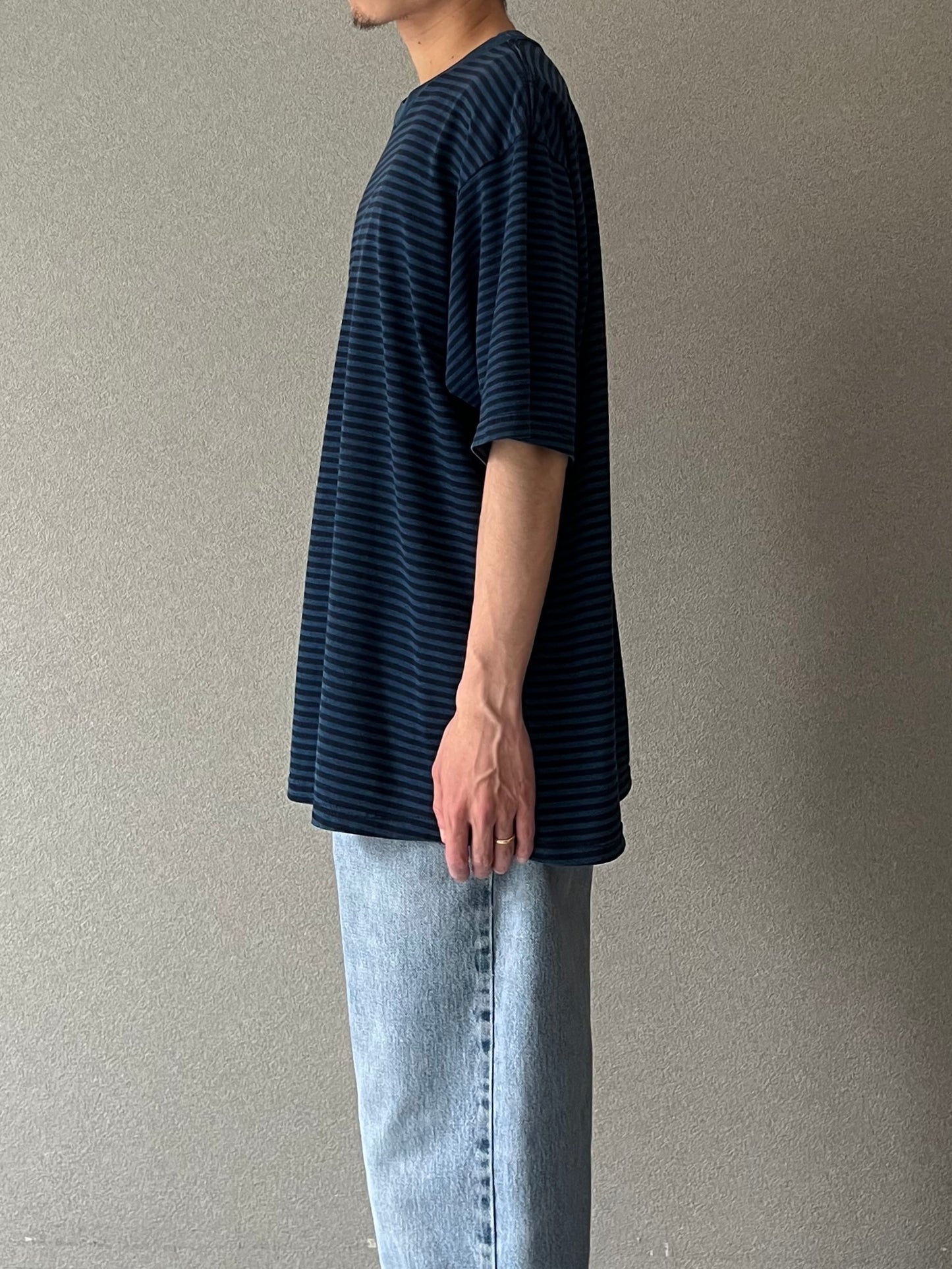 90's〜 puritan border t-shirt