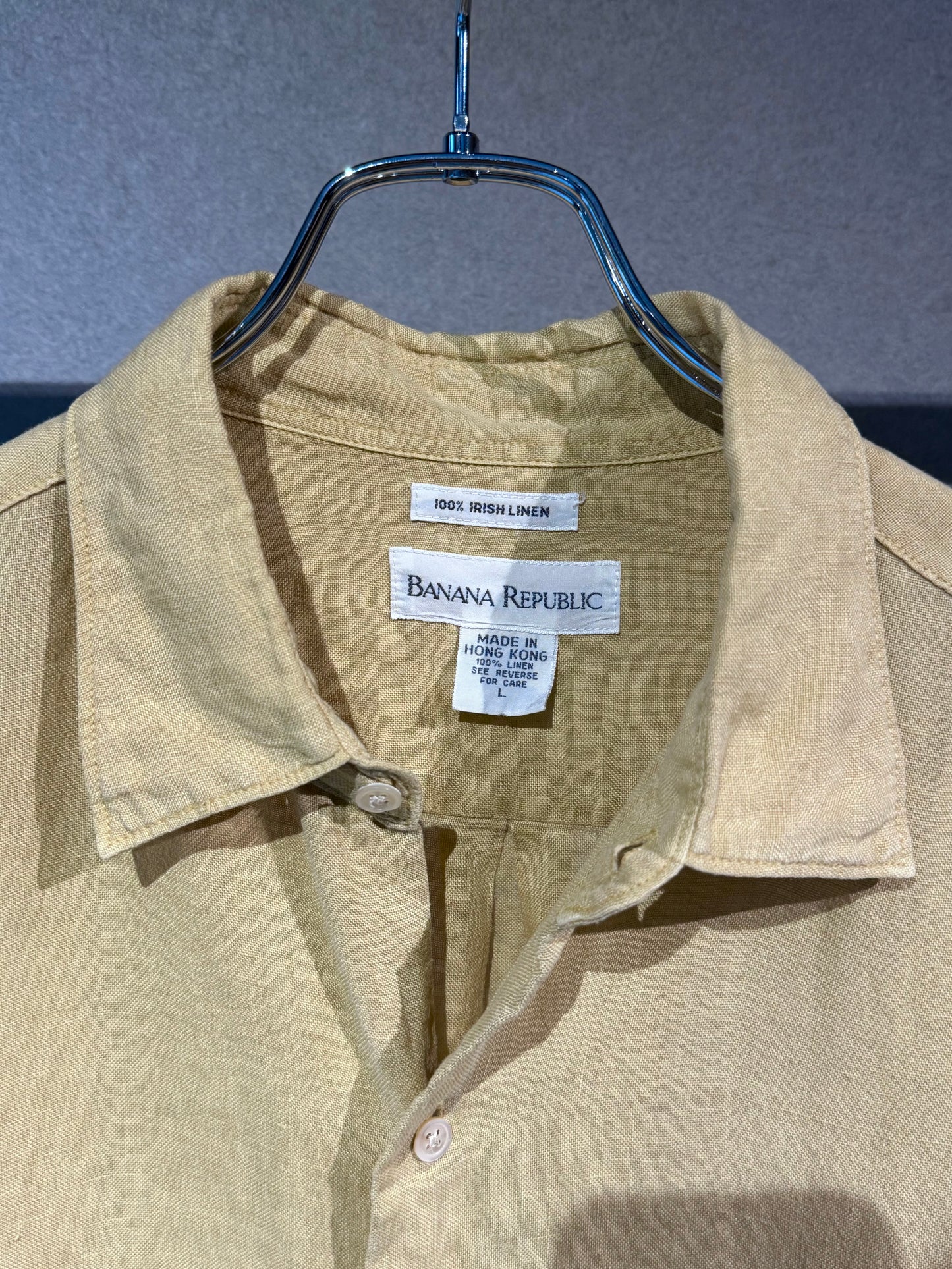 90's BANANA REPUBLIC linen shirt