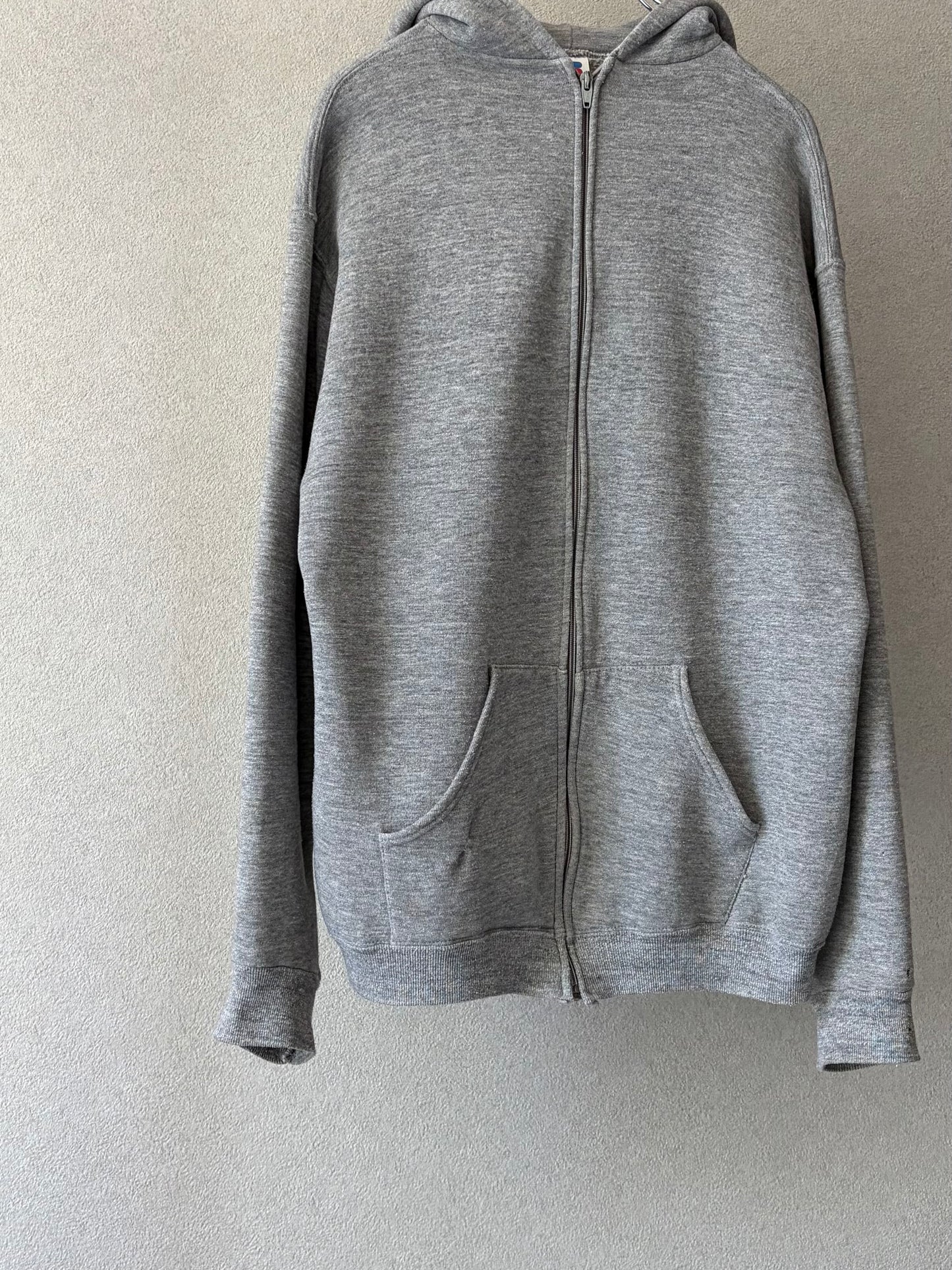 80's RUSSELL zip up sweat hoodie "Made in USA"