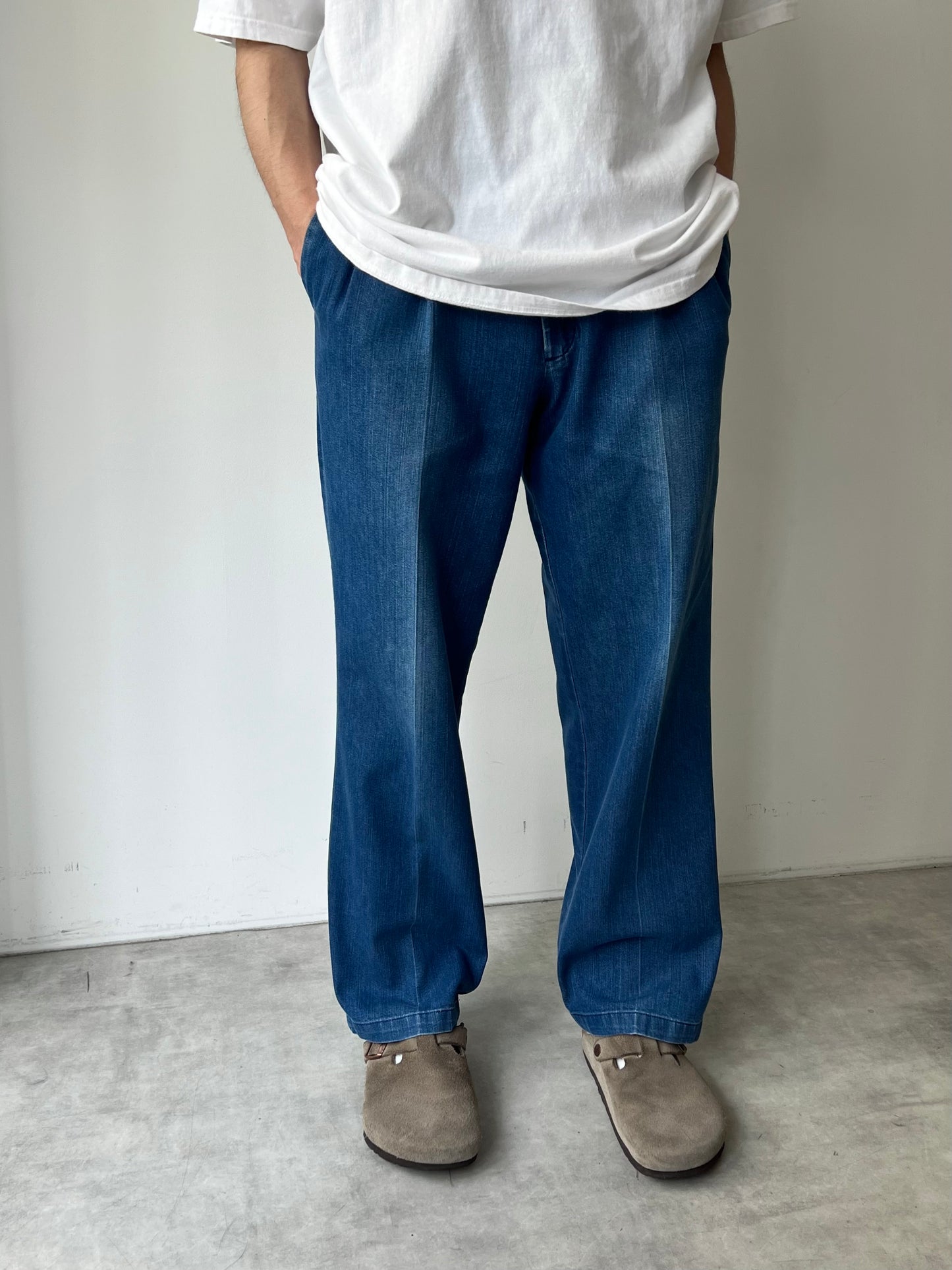 00's DOCKERS strech denim slacks