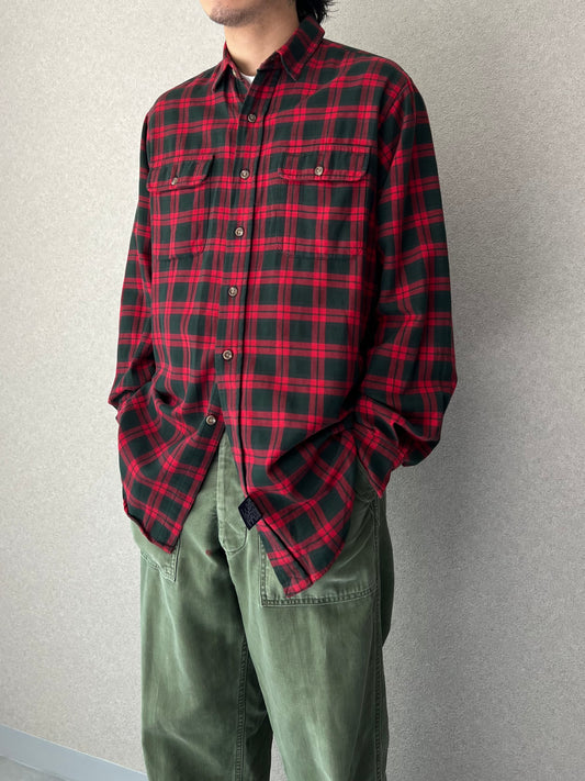 80's〜 POLO COUNTRY flannel shirt