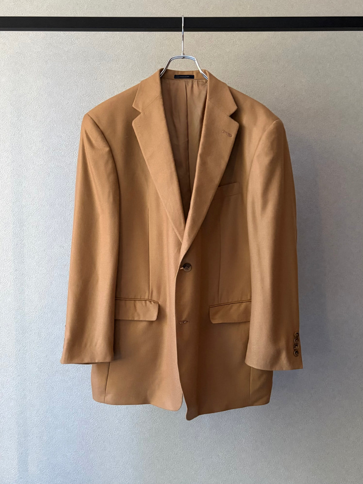 90's Dillard's × Loro Piana cashmere tailored jacket "Made in USA"