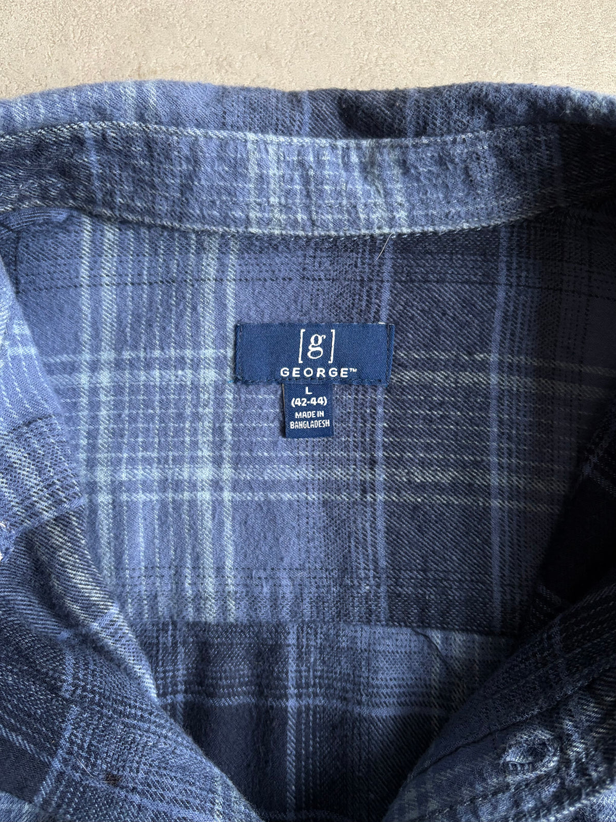 00's GEORGE flannel shirt