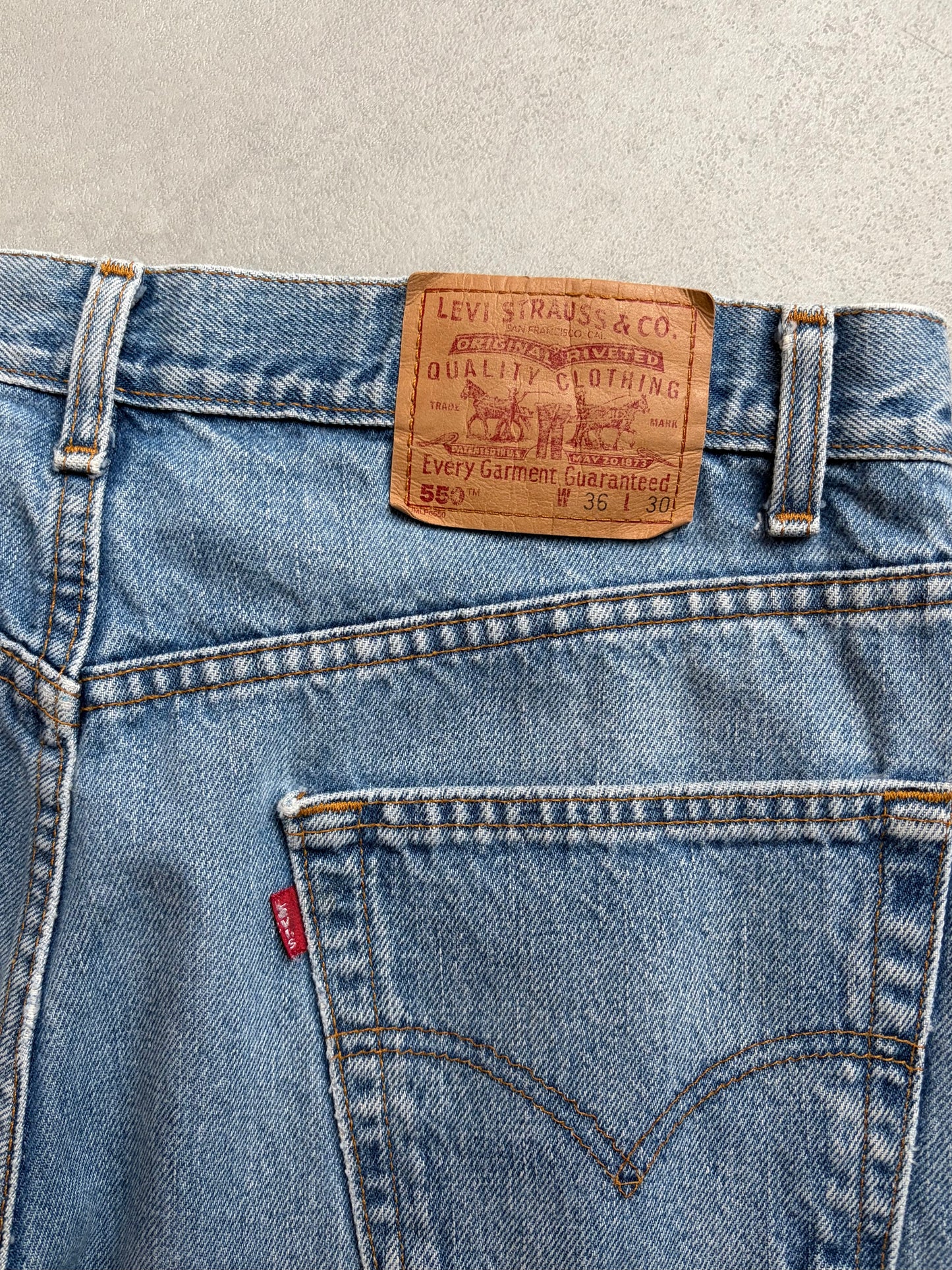90's Levi's 550 denim pants "Made in CANADA"