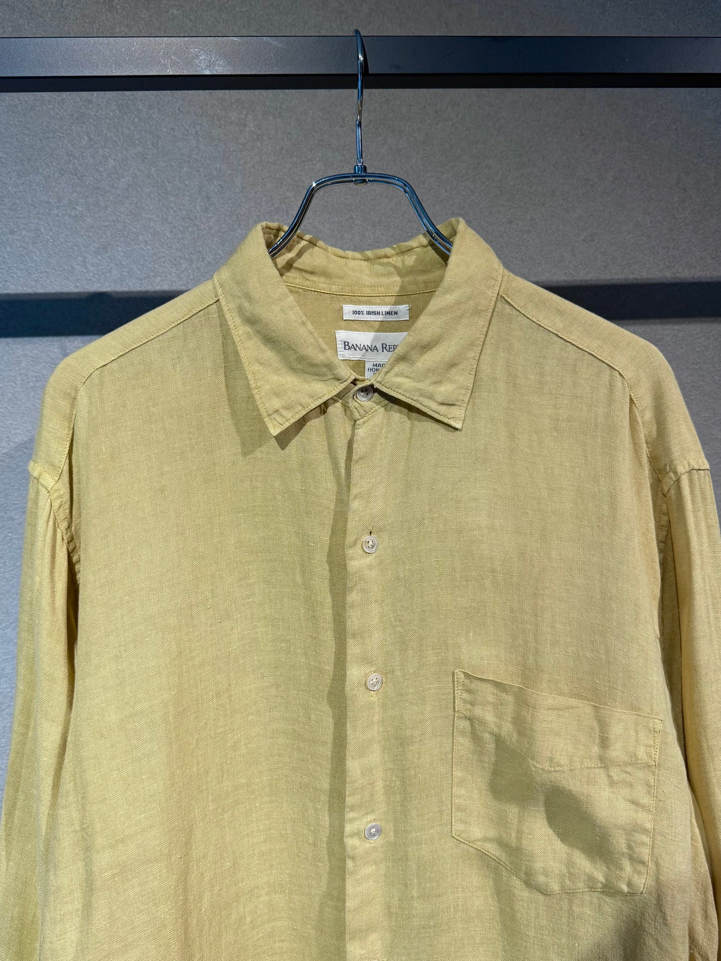 90's BANANA REPUBLIC linen shirt