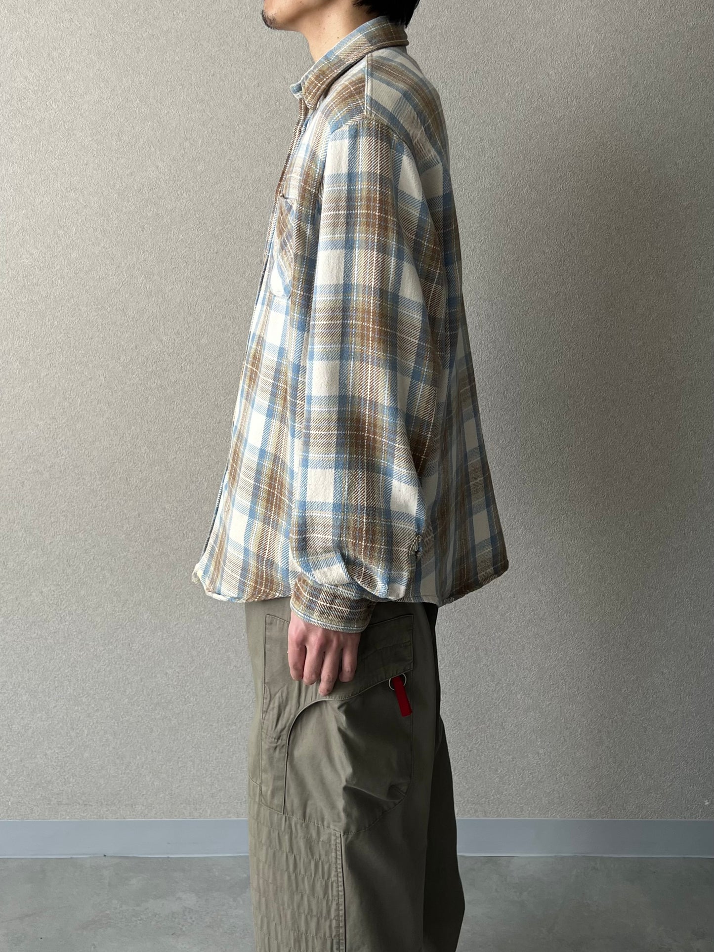 80's BIG MAC flannel shirt