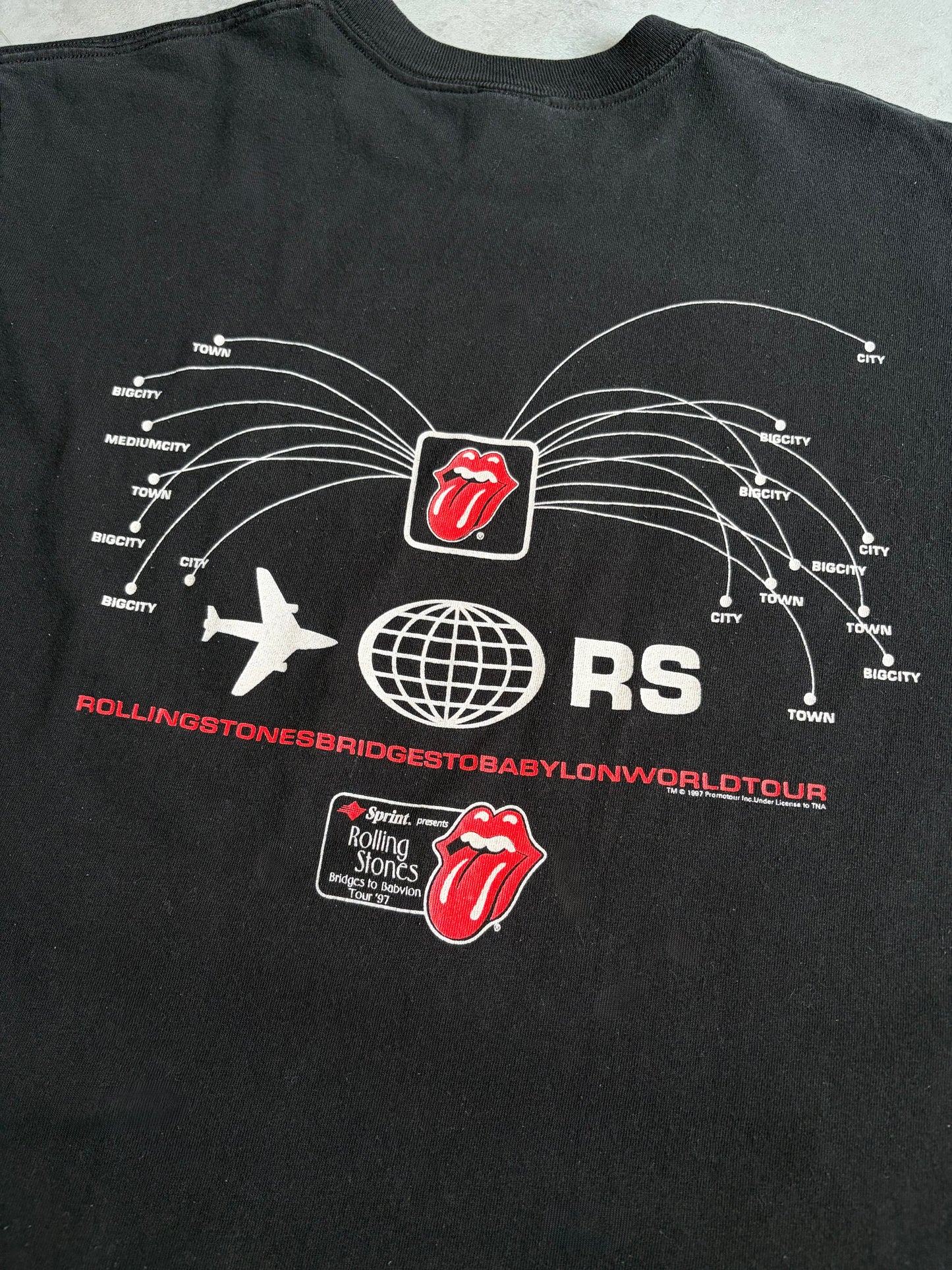 90's The Rolling Stones music t-shirt