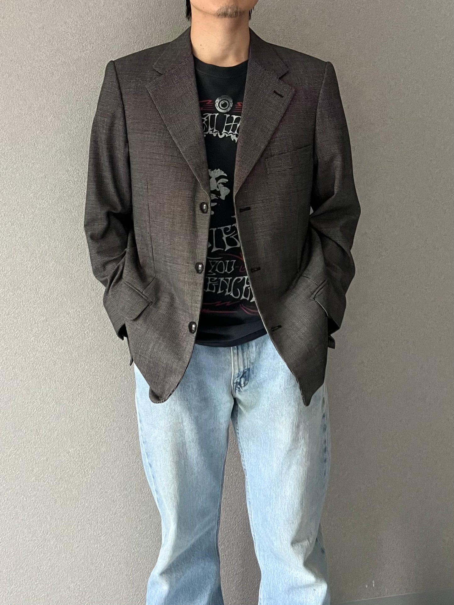 90's Yves Saint Laurent tailored jacket "Made in ITALY"
