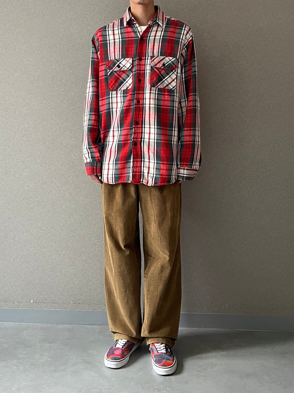 70's〜 FIVE BROTHER flannel shirt "Made in USA"