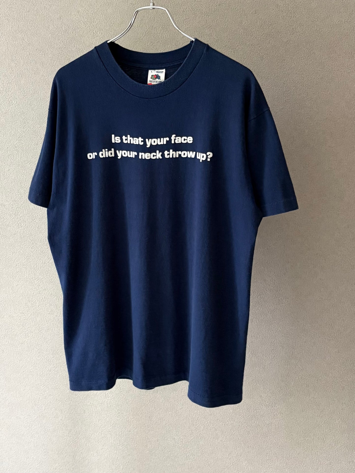 90's UNKNOWN message t-shirt "Made in USA"