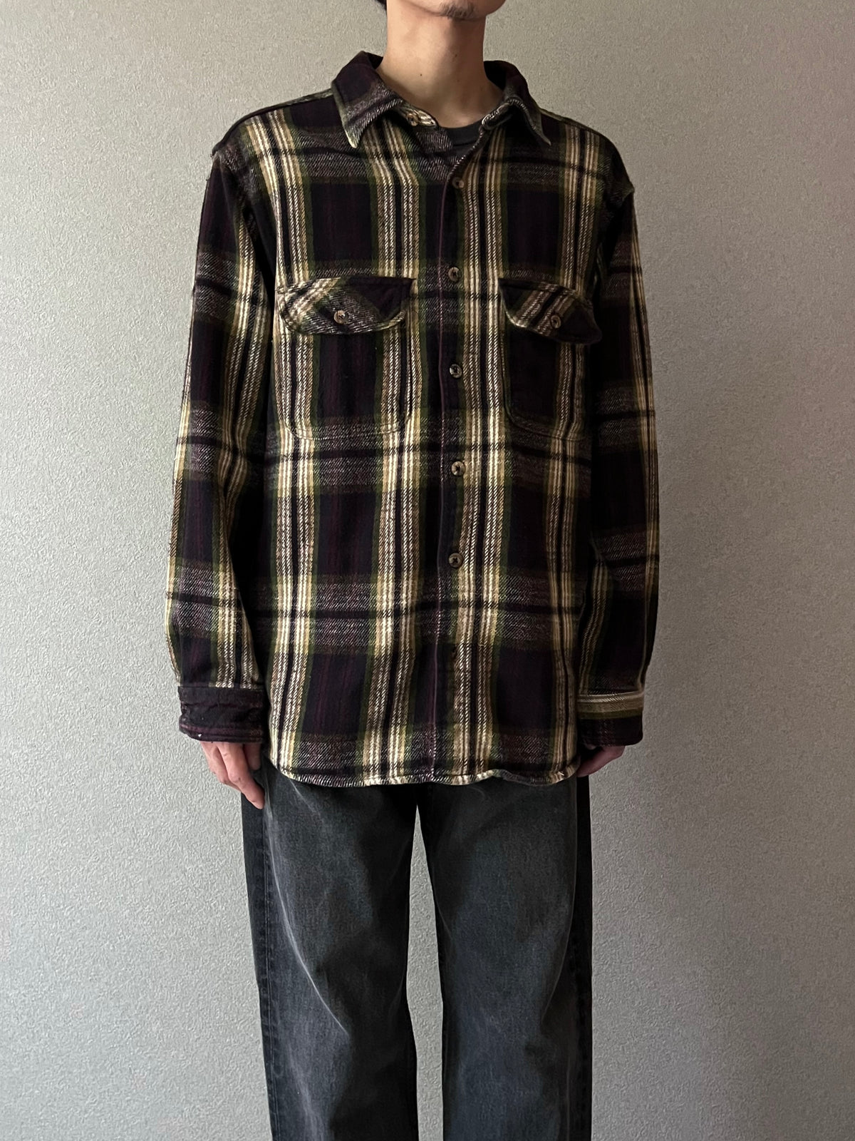 00's FIELD & STREAM flannel shirt
