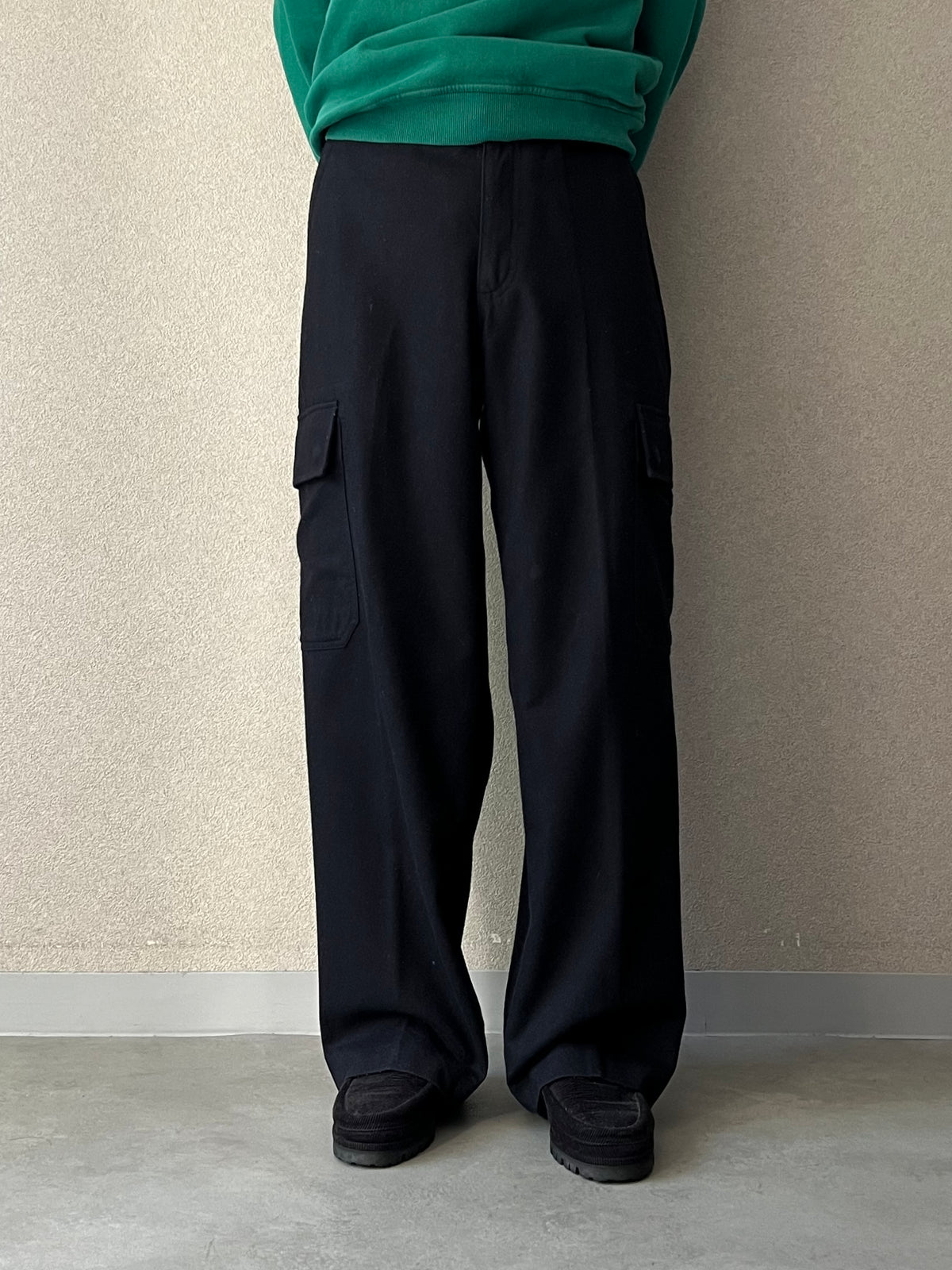 00's GAP wool flannel cargo slacks