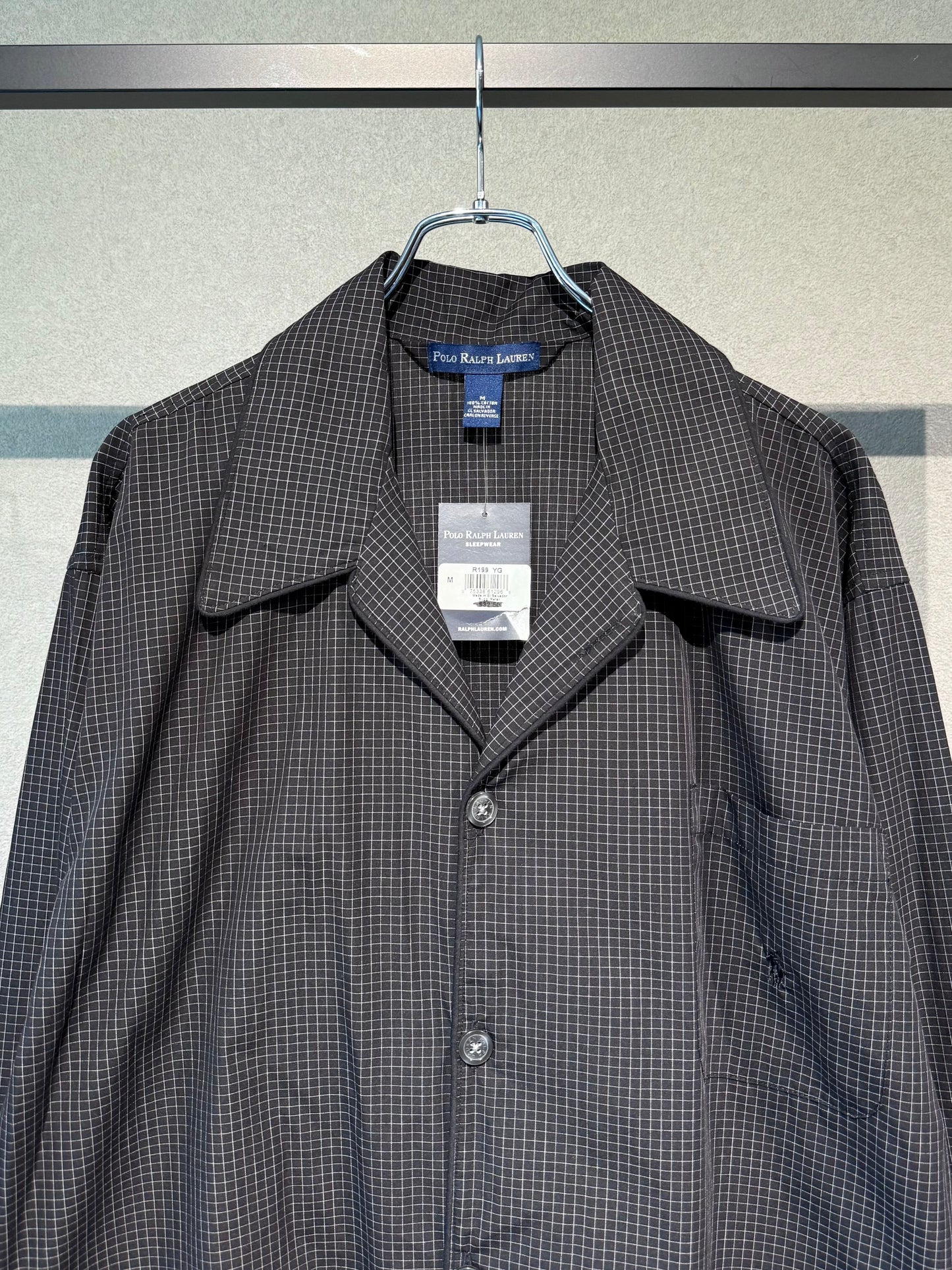 00's Polo Ralph Lauren pajama shirt "DEAD STOCK"