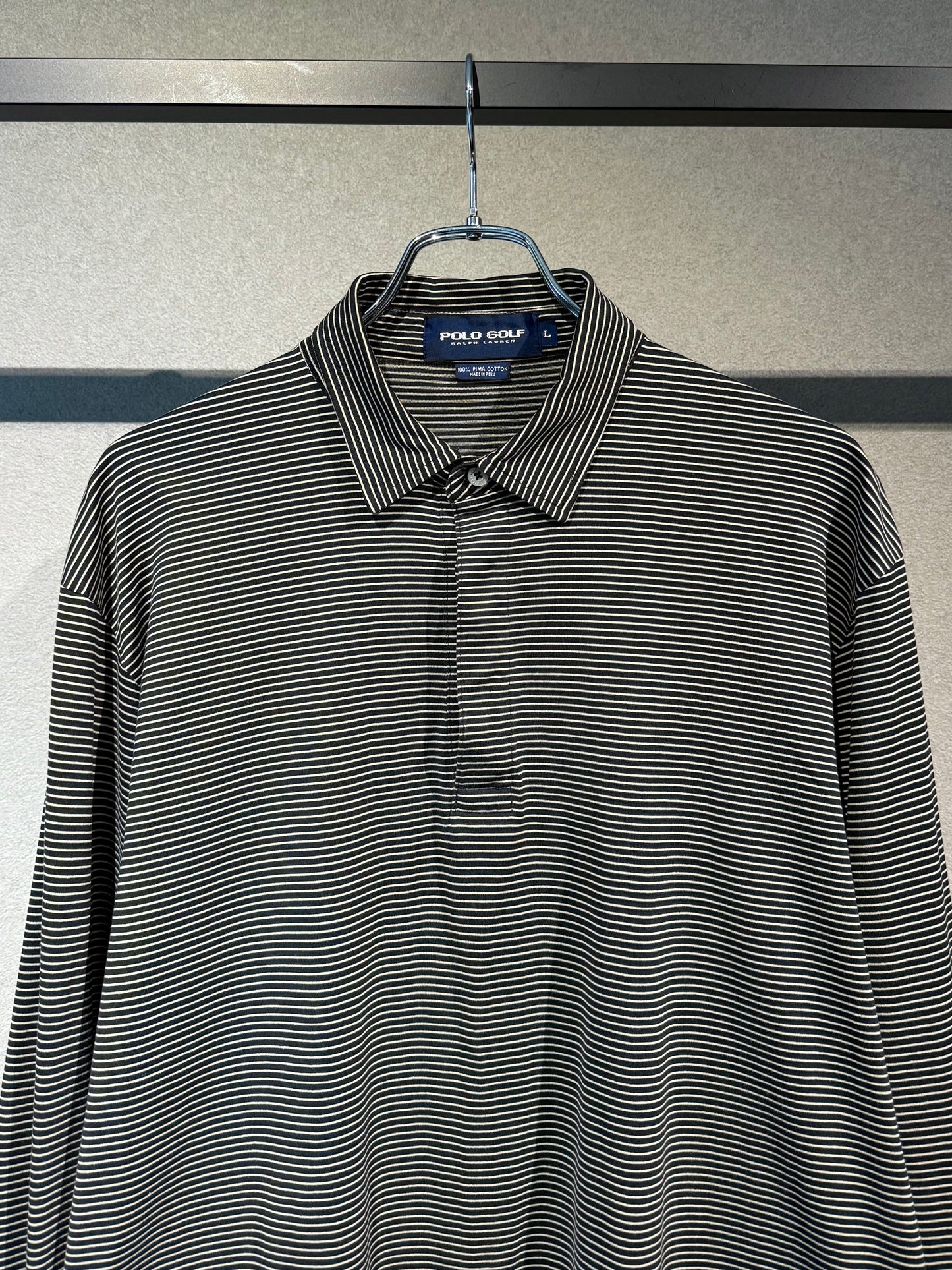 90's POLO GOLF L/S polo shirt