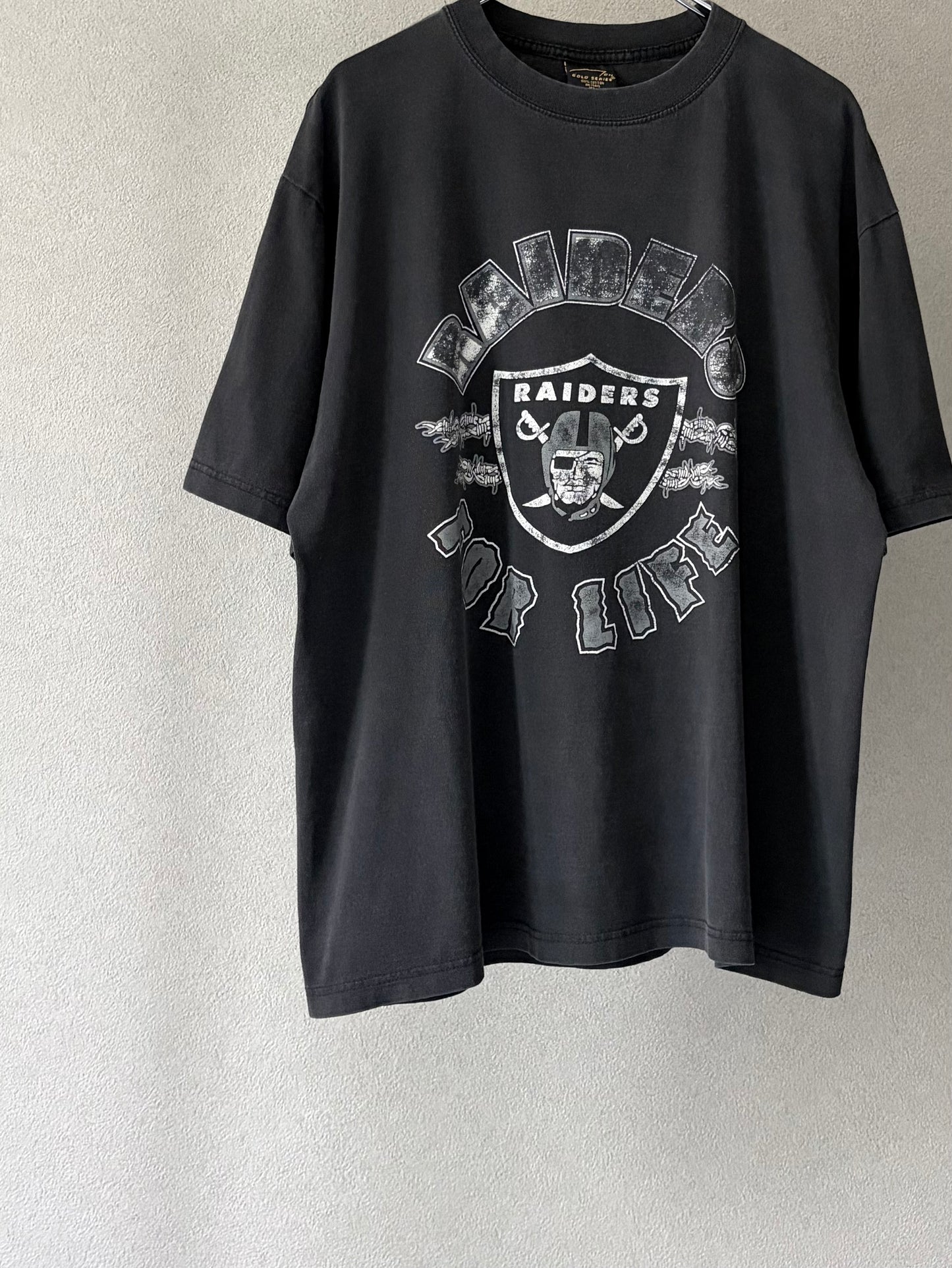 90's NFL RAIDERS print t-shirt