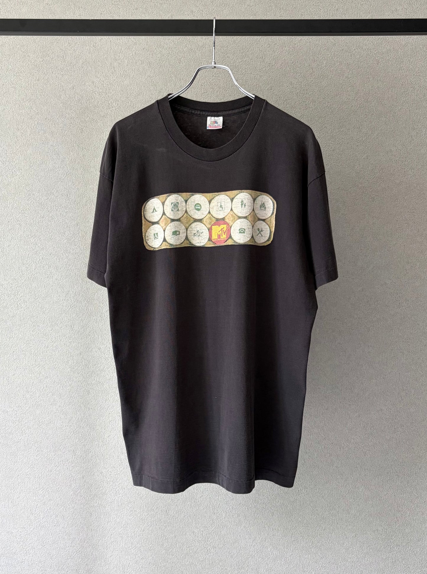 90's MTV official t-shirt "Made in USA"