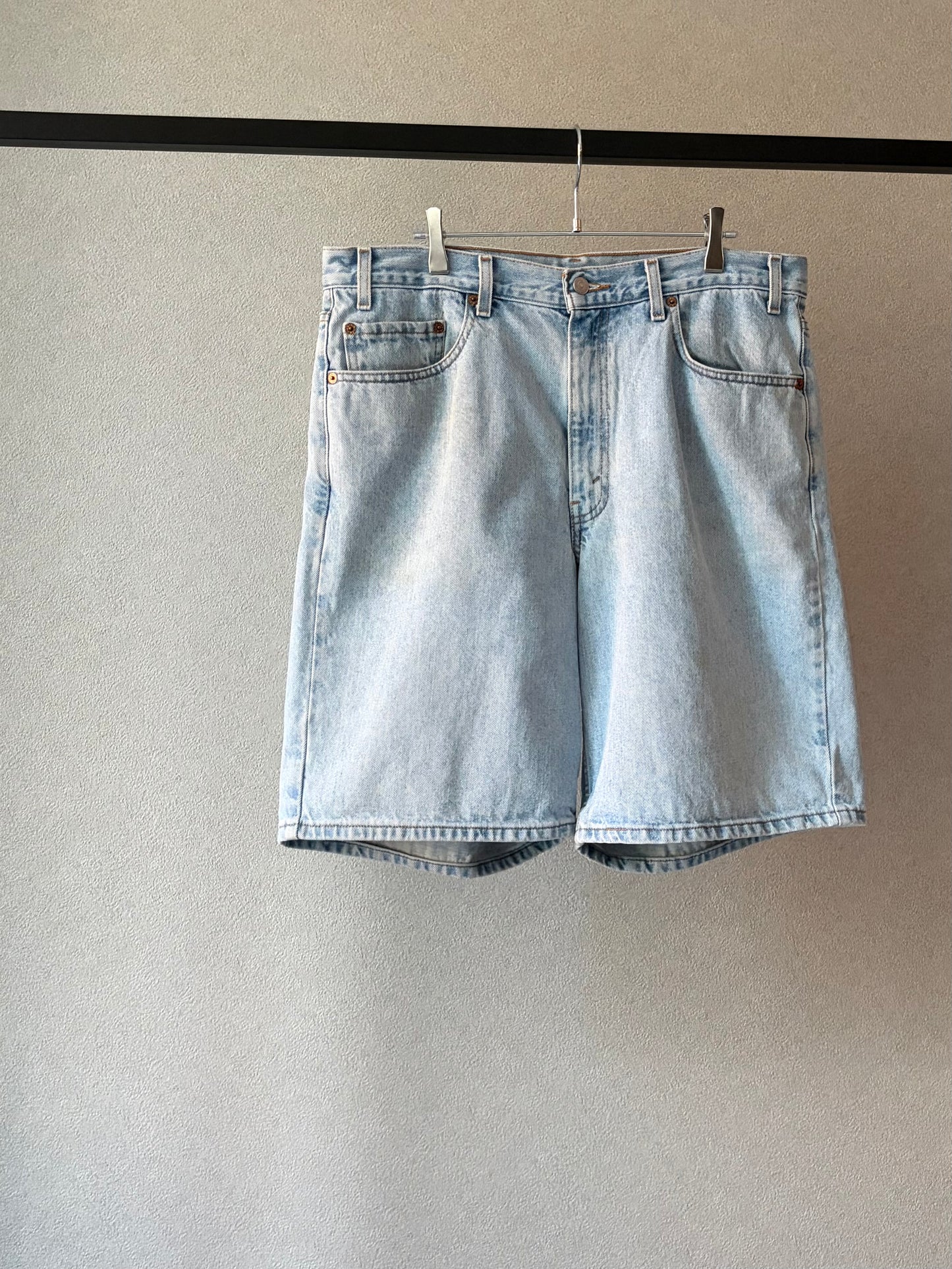 00's Levi’s 550 denim shorts "Made in MEXICO"