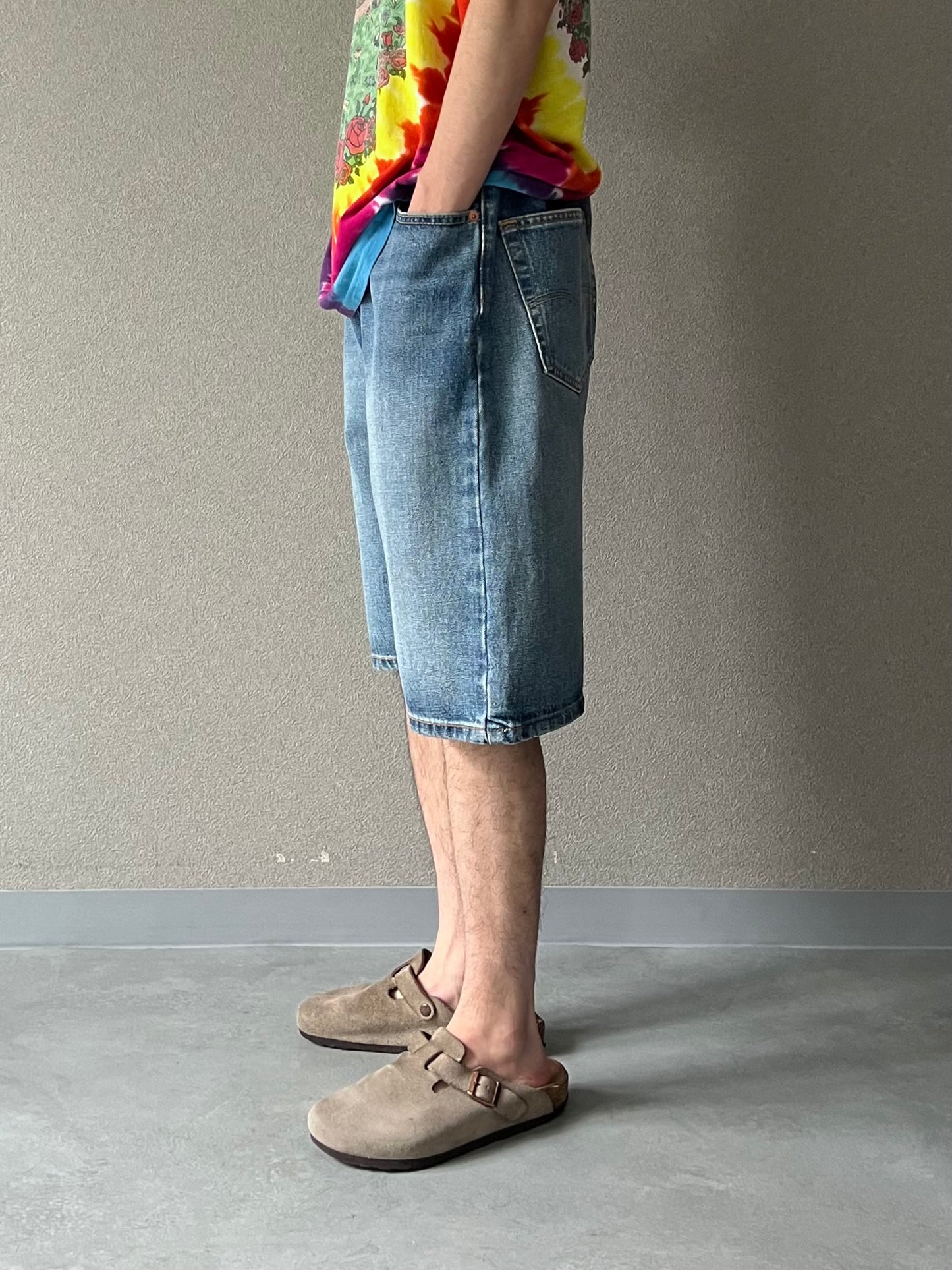 00's Levi's 569 denim shorts