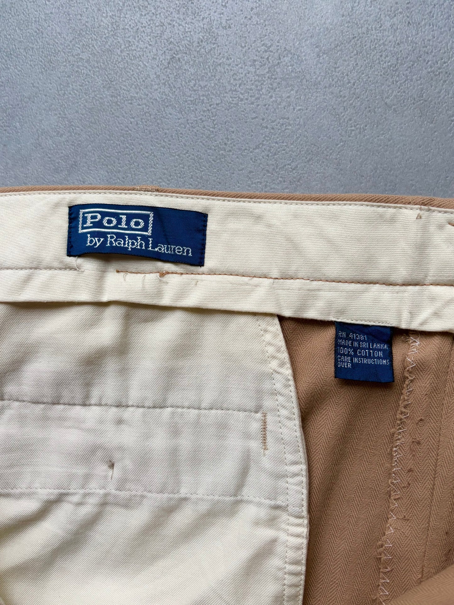 00's Polo Ralph Lauren cotton slacks