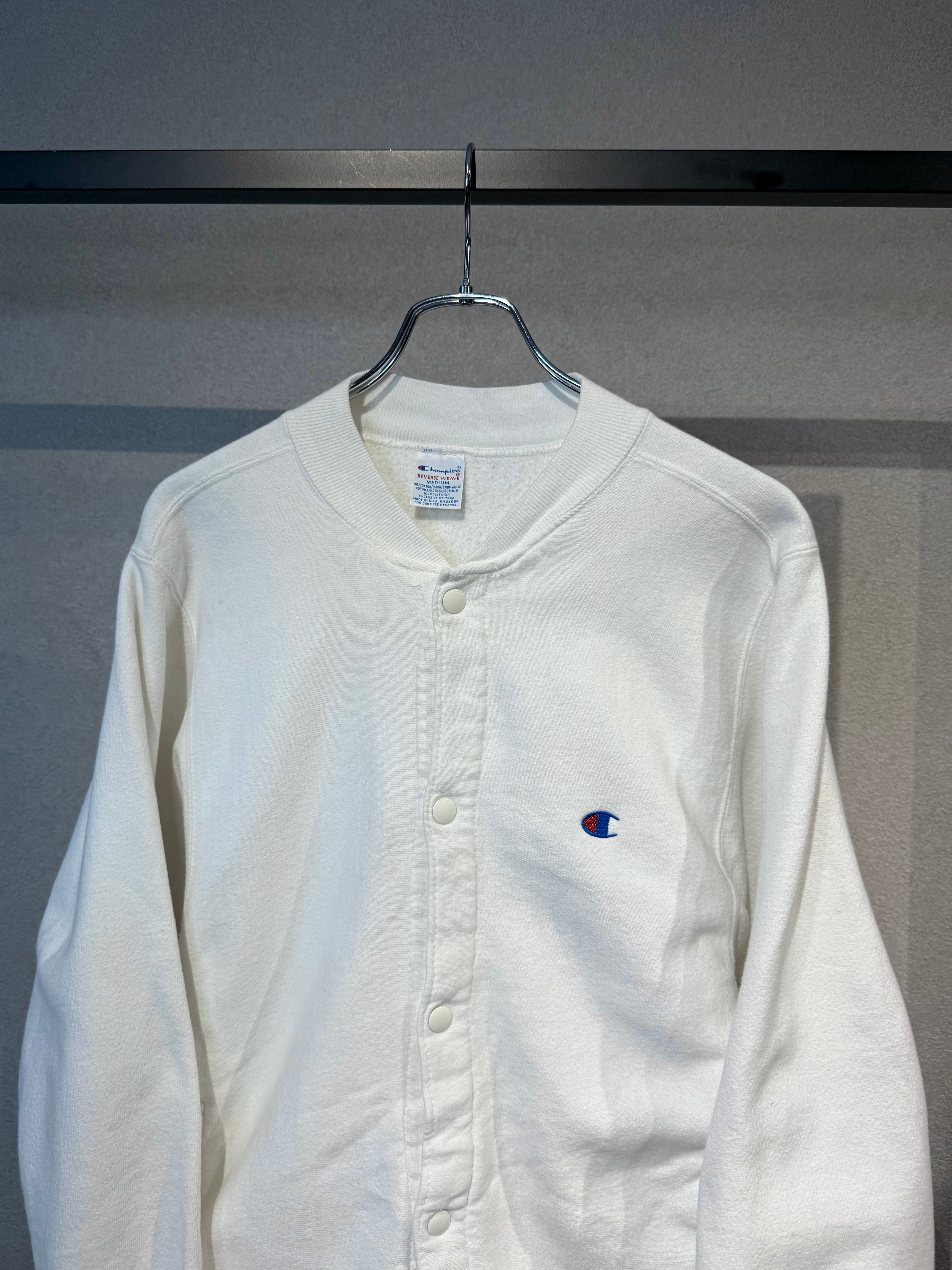 90's Champion REVERSE WEAVE snap cardigan 