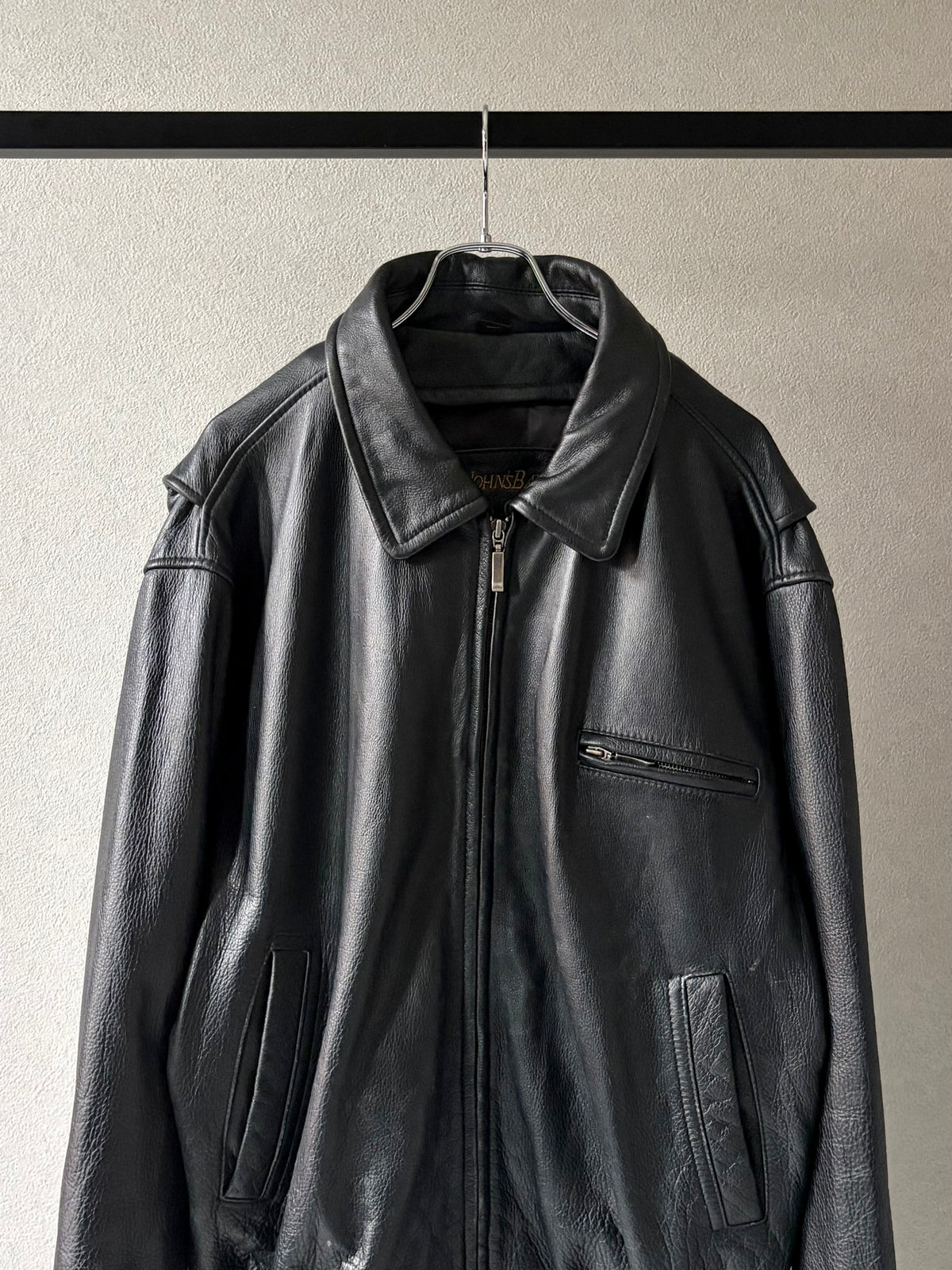 00's ST.JOHN'S BAY leather jacket