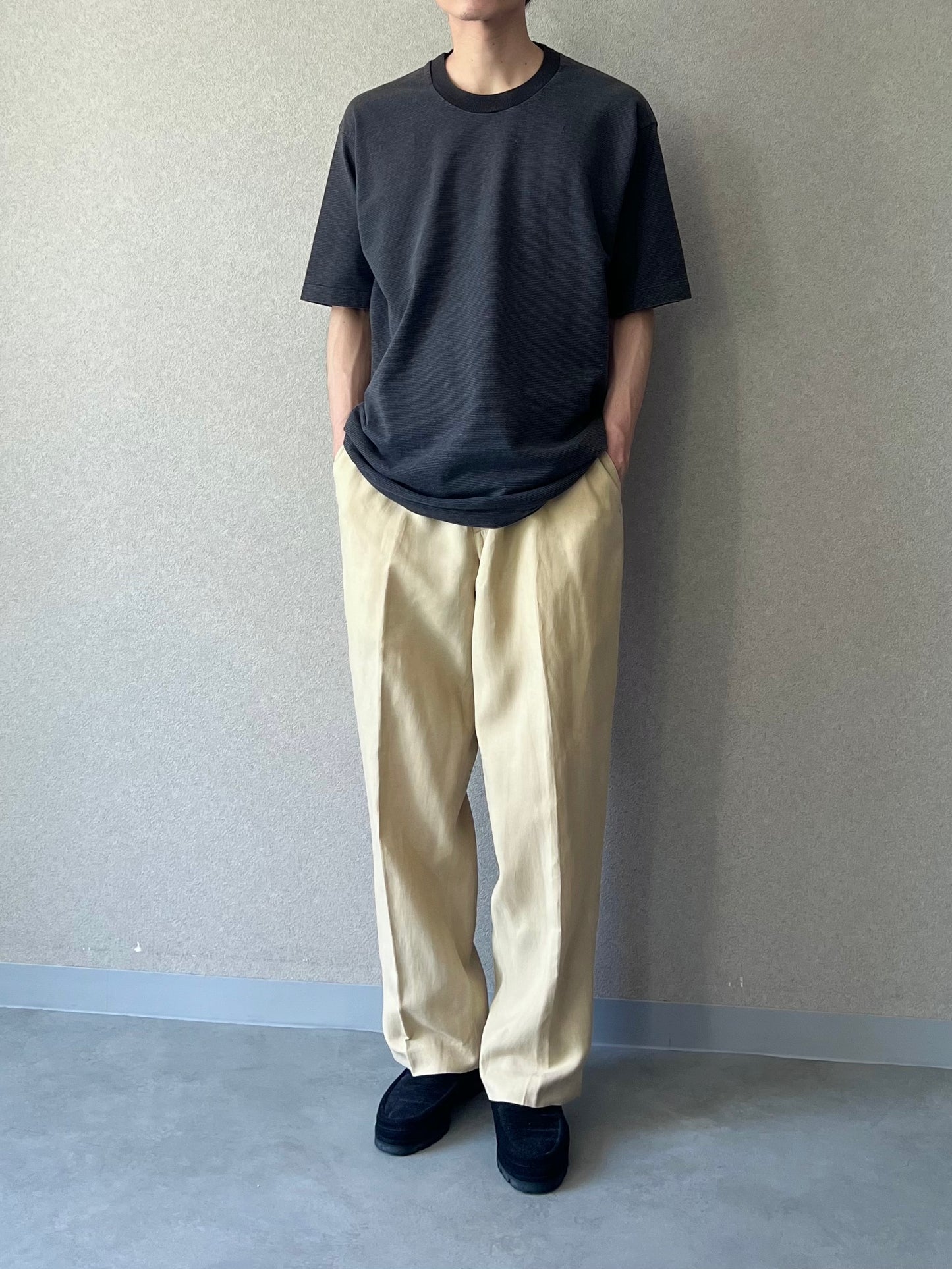 90's Polo Ralph Lauren silk×linen slacks