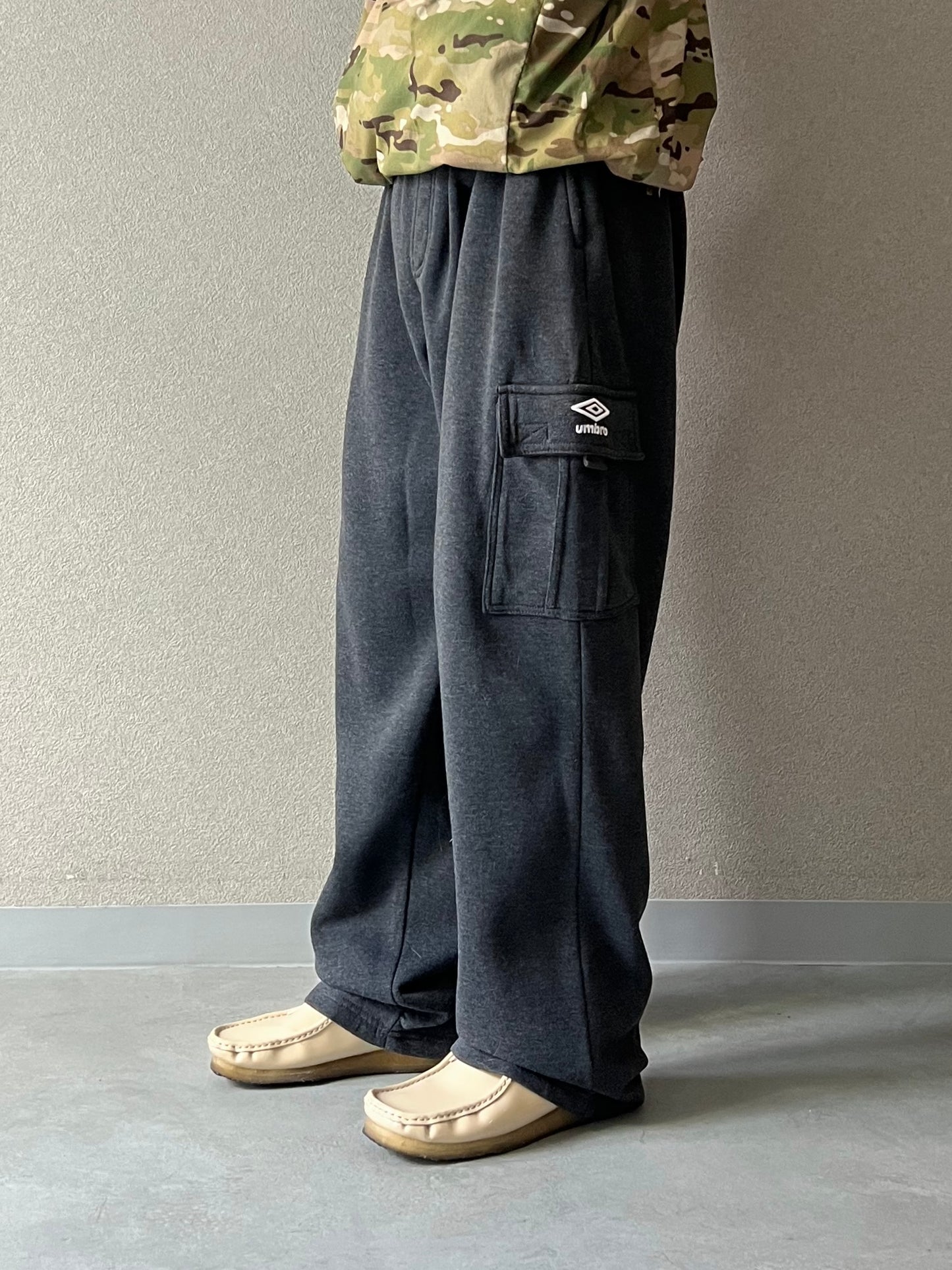 00's UMBRO sweat cargo pants