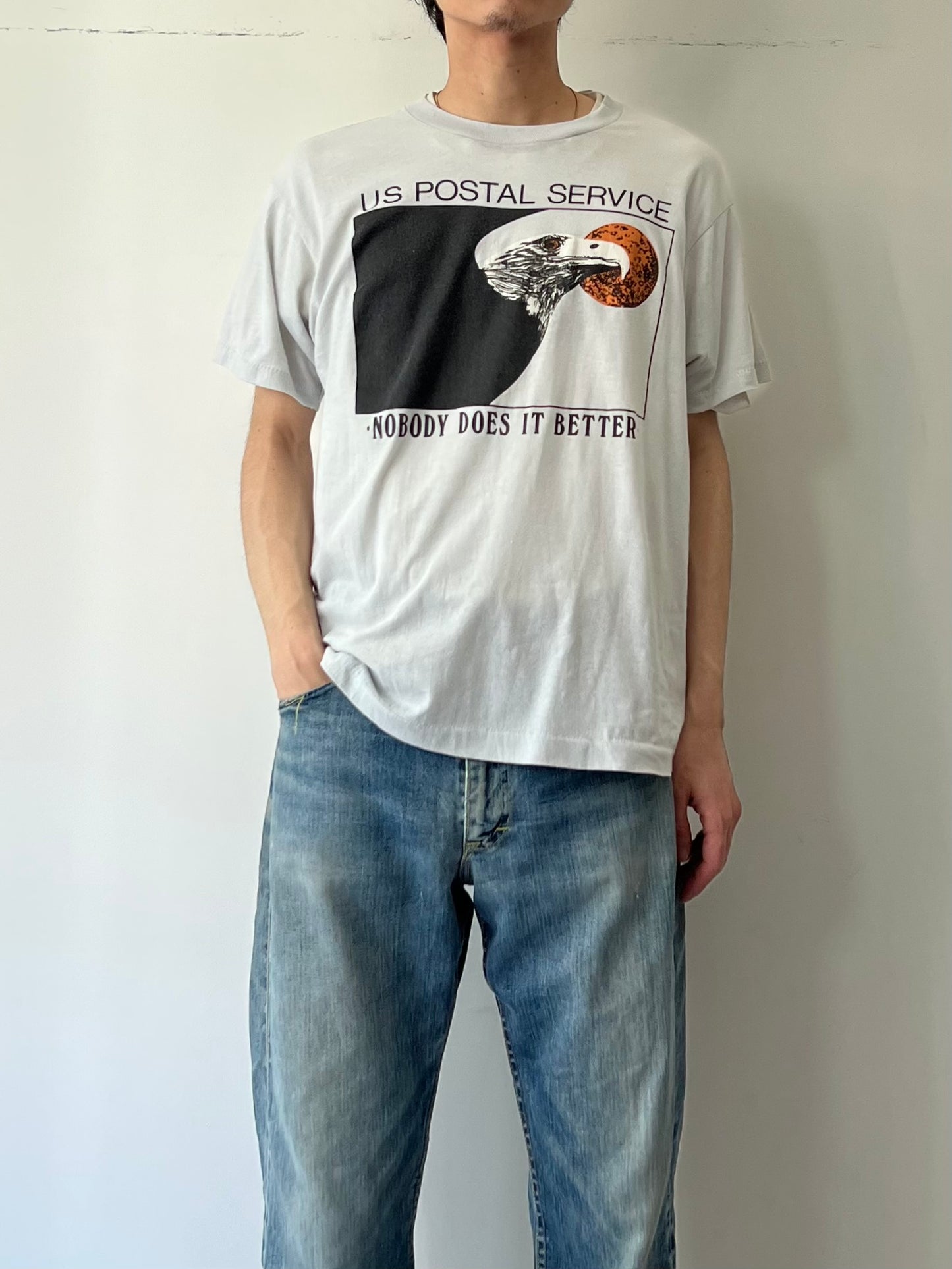 80's〜 UPS printed t-shirt "Made in USA"