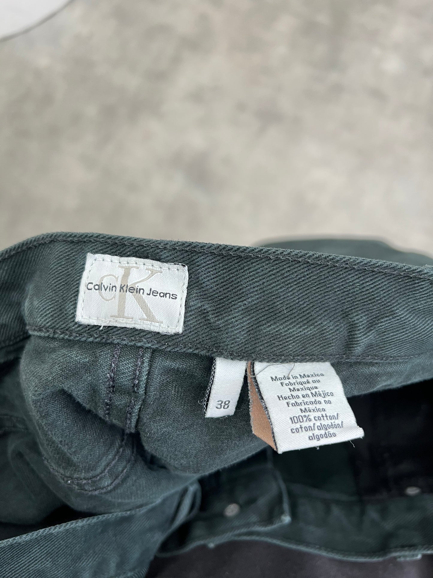90's Calvin Klein denim pants