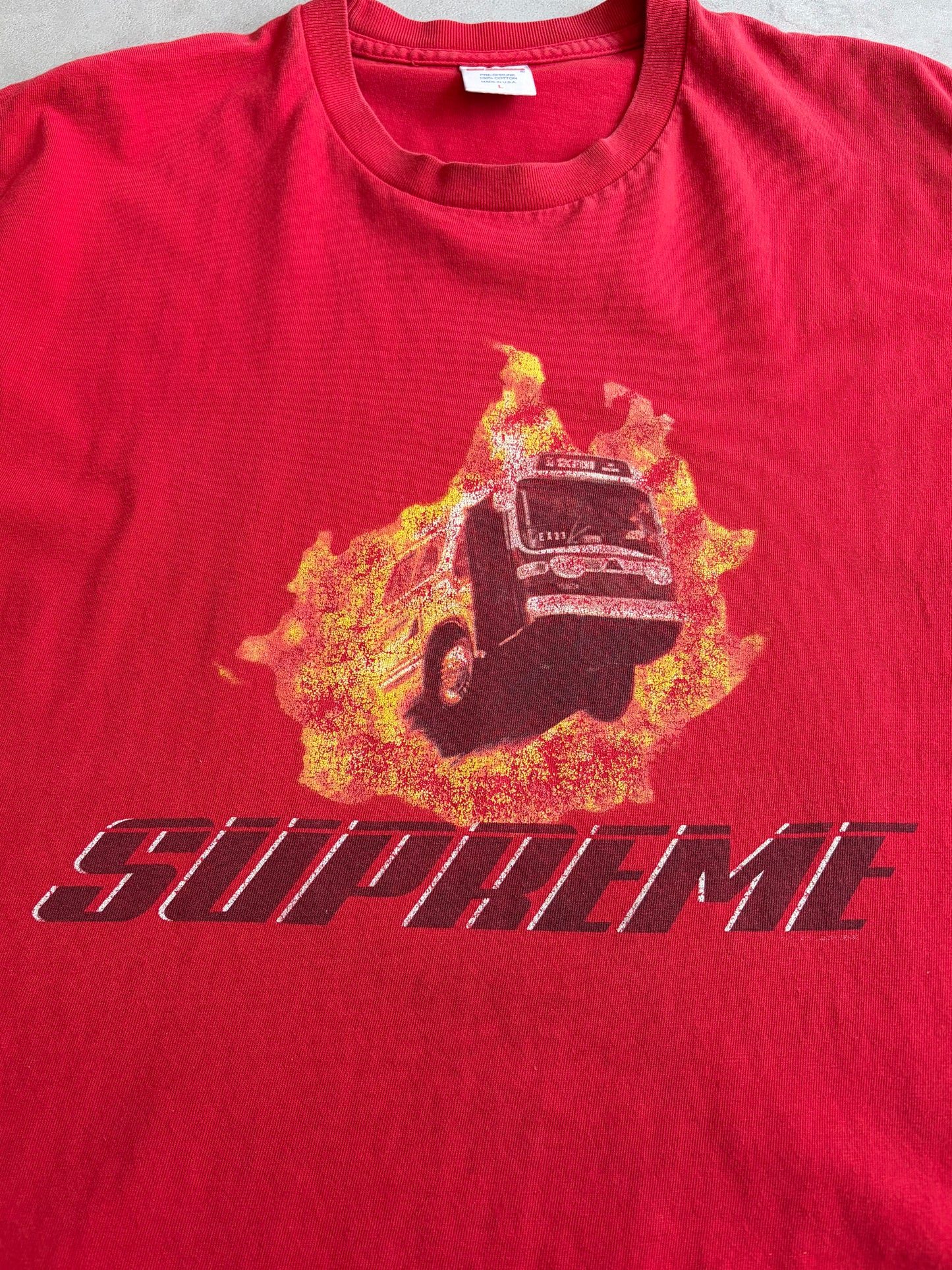 00's Supreme print t-shirt "Made in USA"