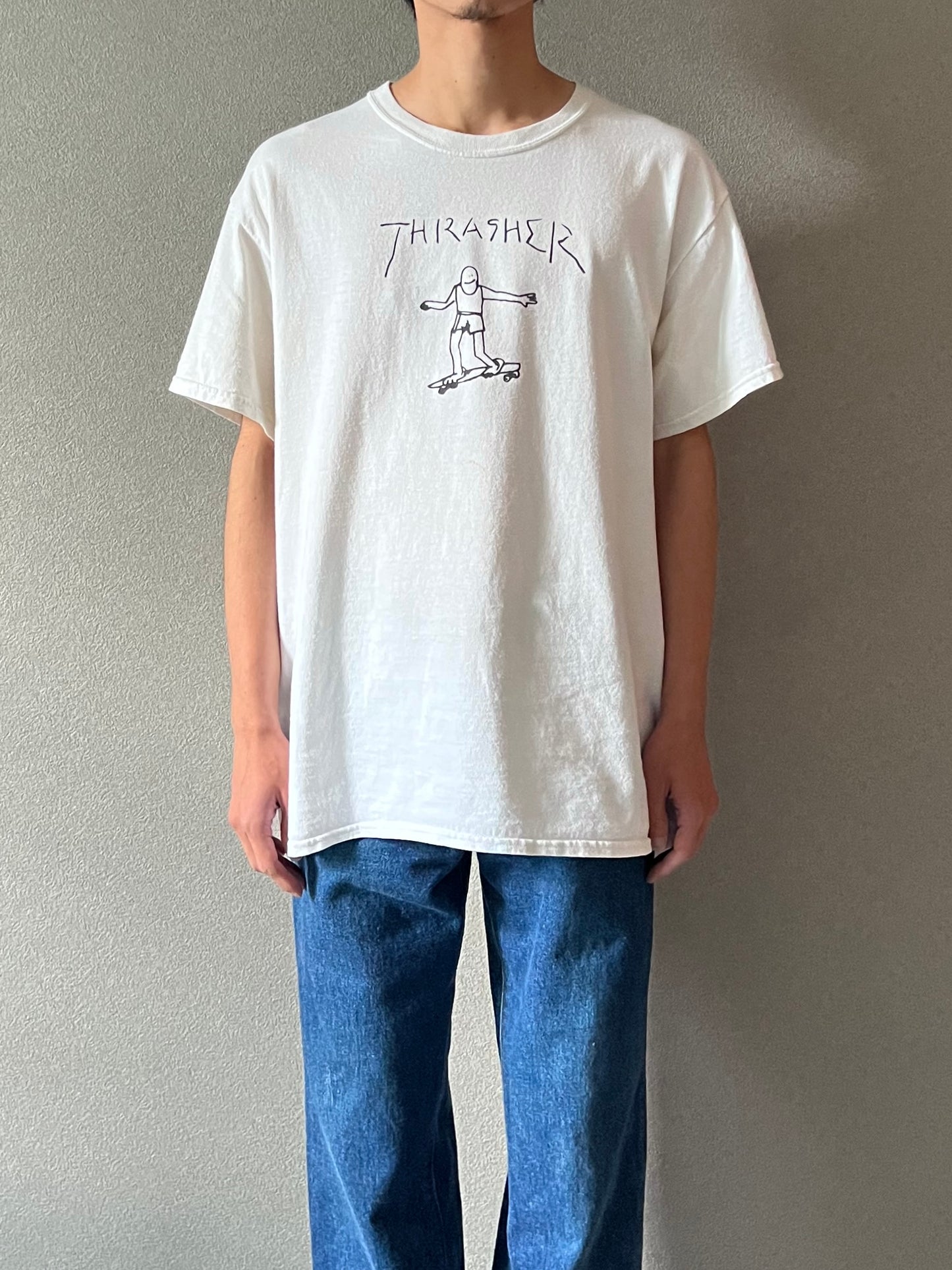 00's THRASHER skate t-shirt
