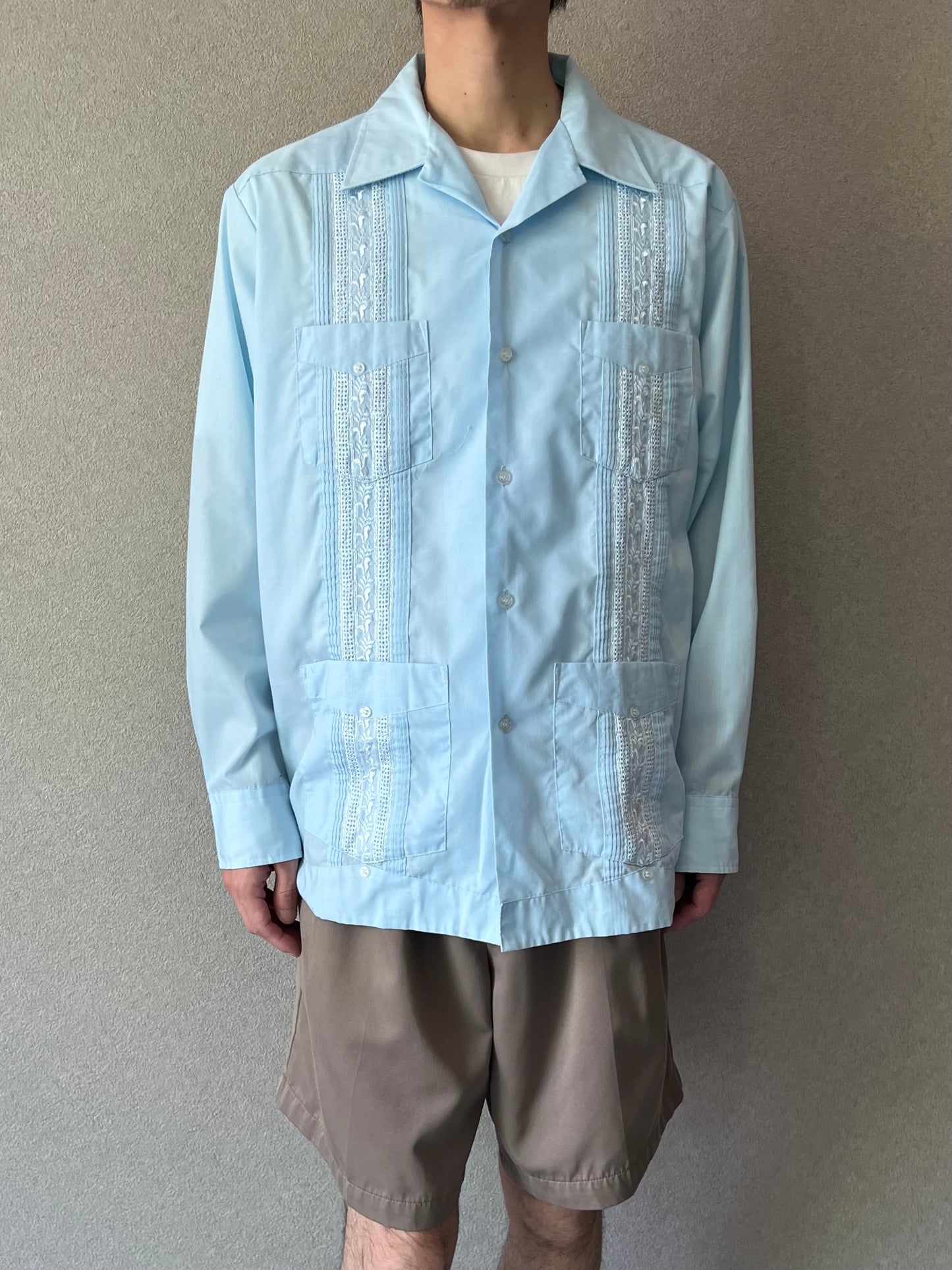 80's ROMANI guayabera shirt
