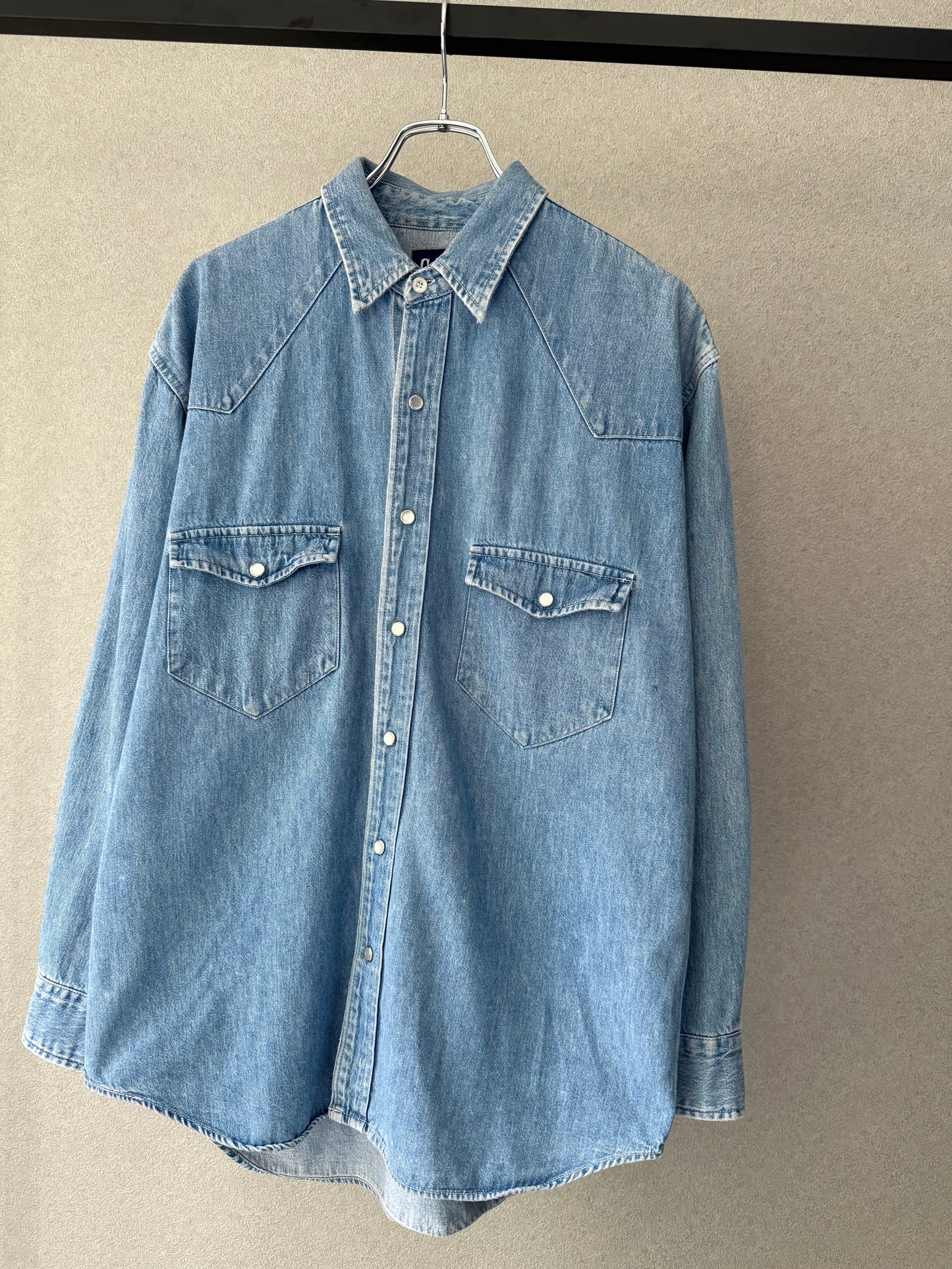90's GAP denim western shirt