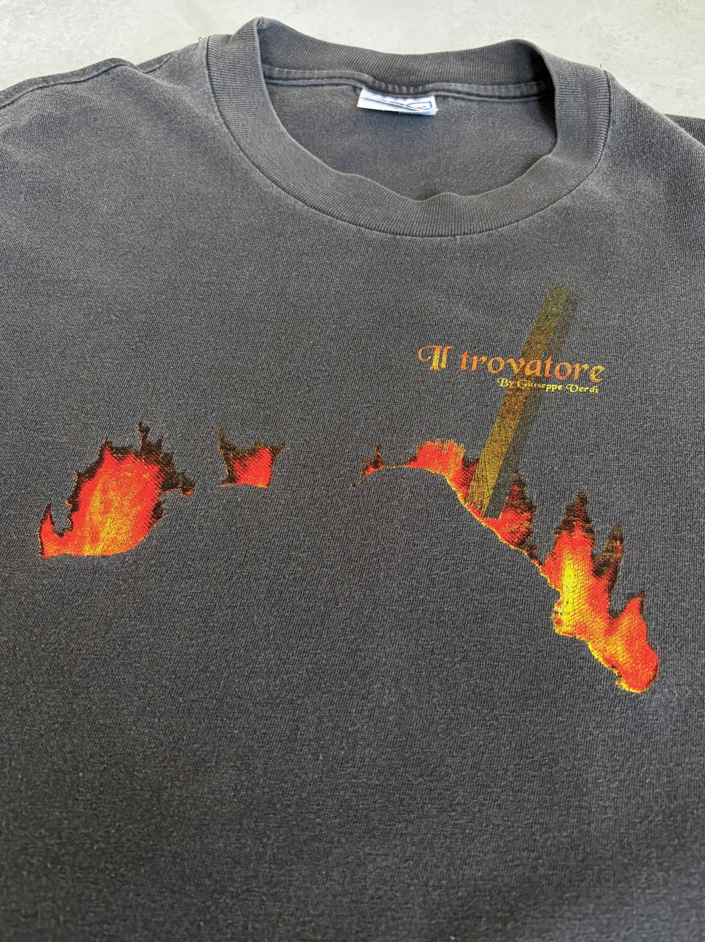 90's Seattle Opera print t-shirt