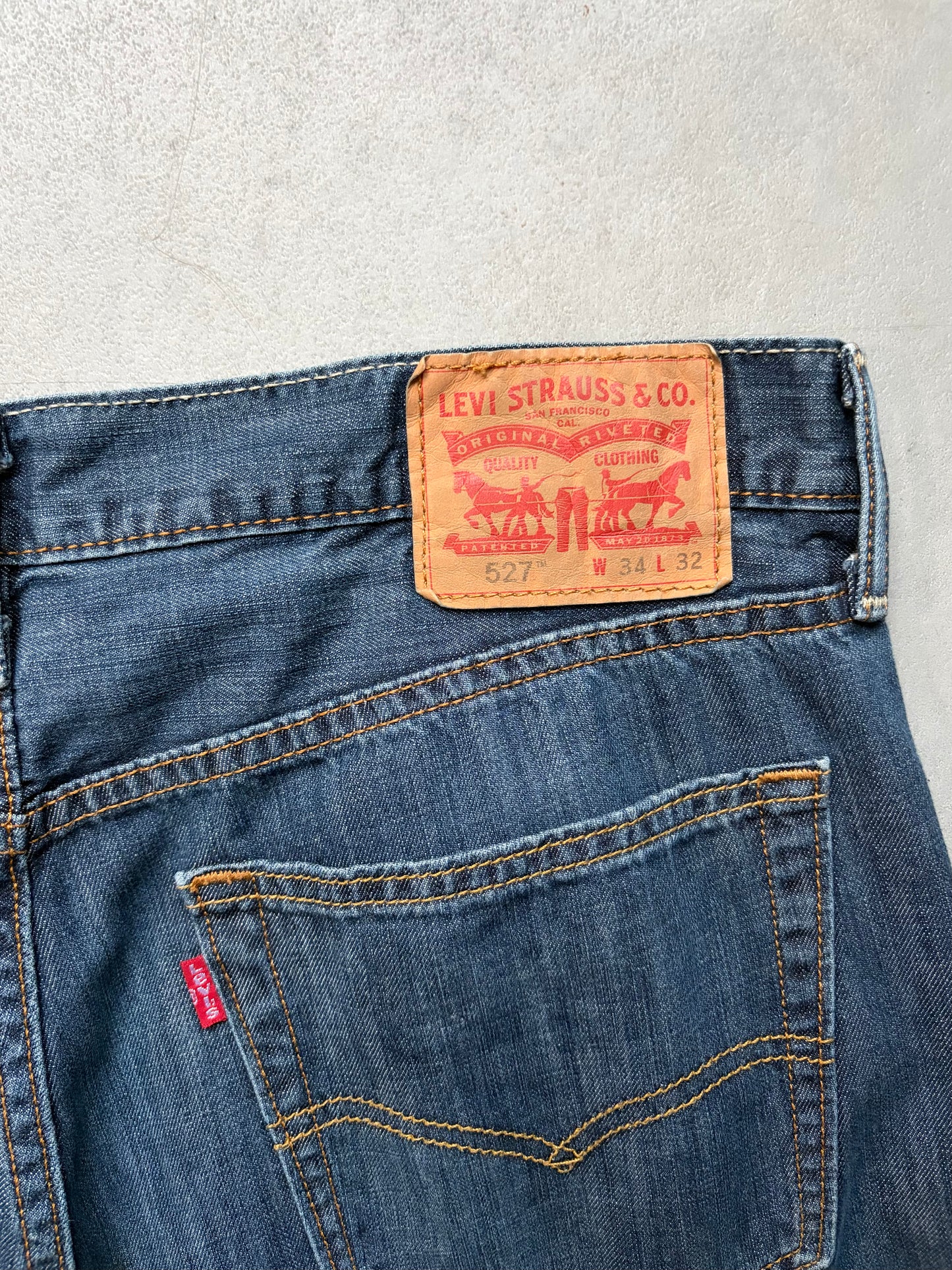 00's Levi's 527 denim pants