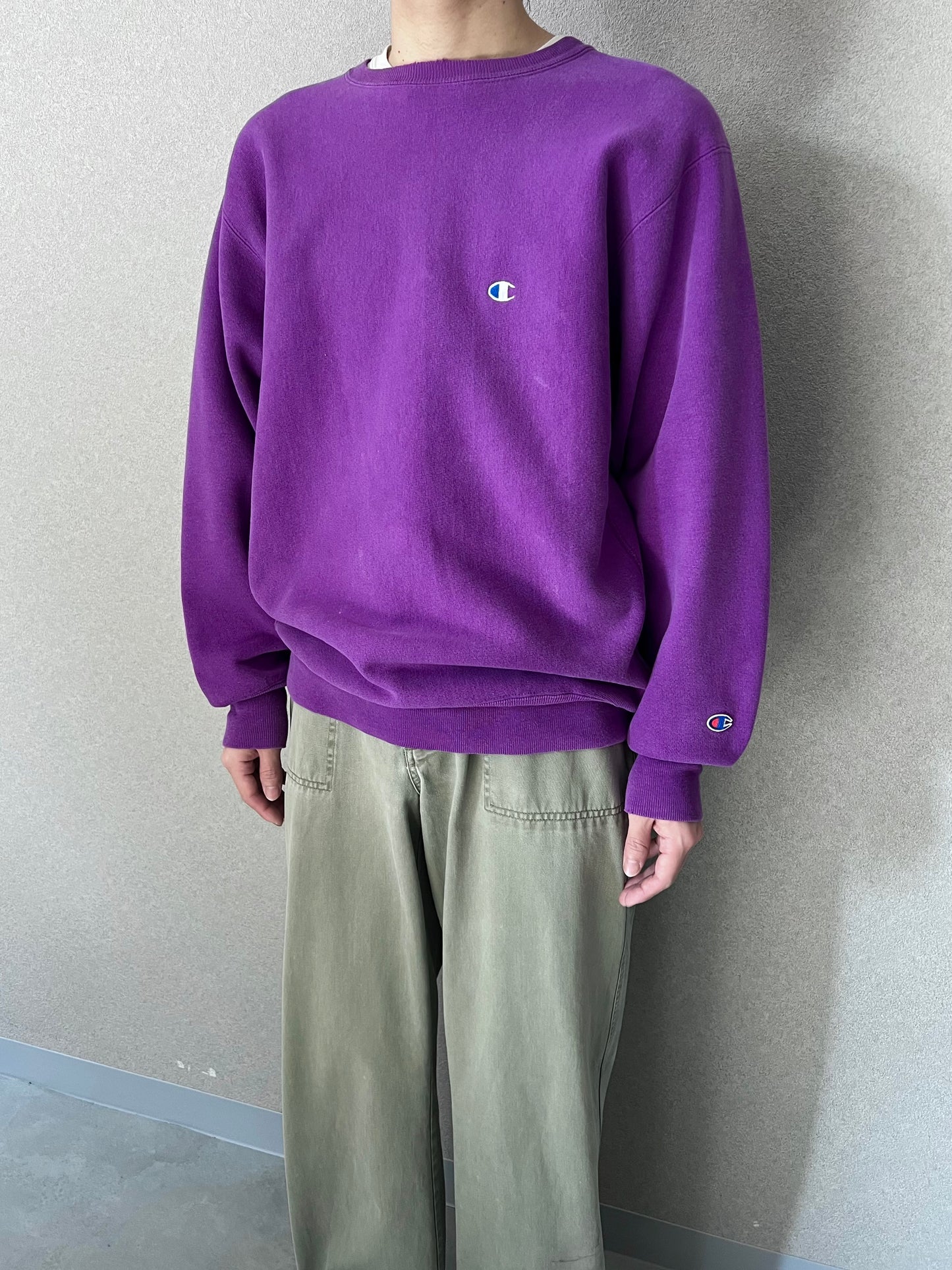 90's Champion REVERSE WEAVE sweater "Made in USA"