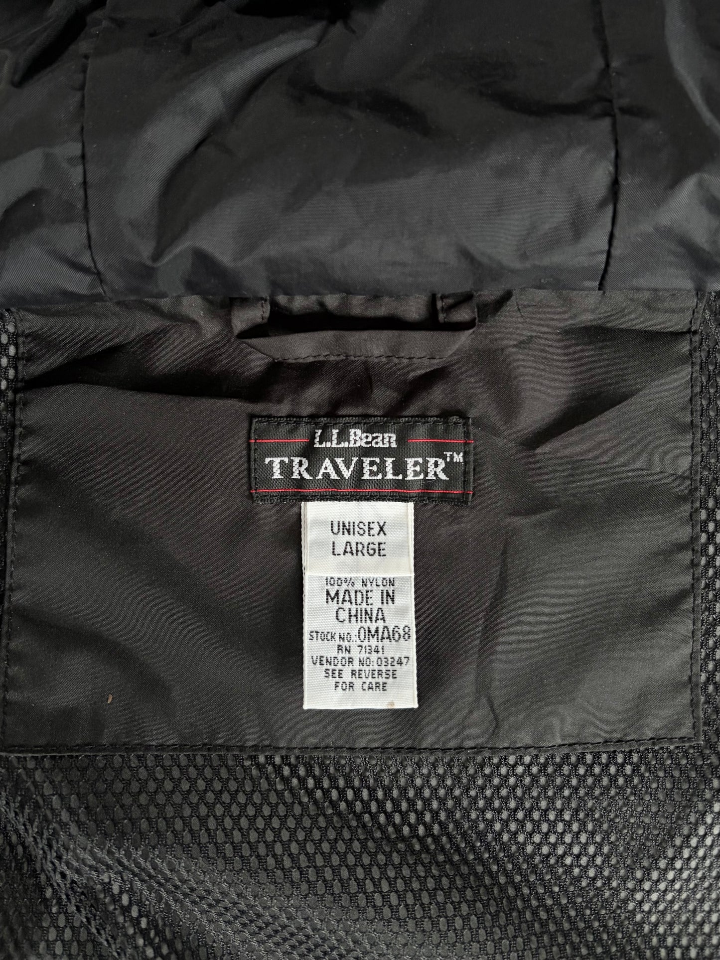 90's L.L.Bean TRAVELER nylon jacket