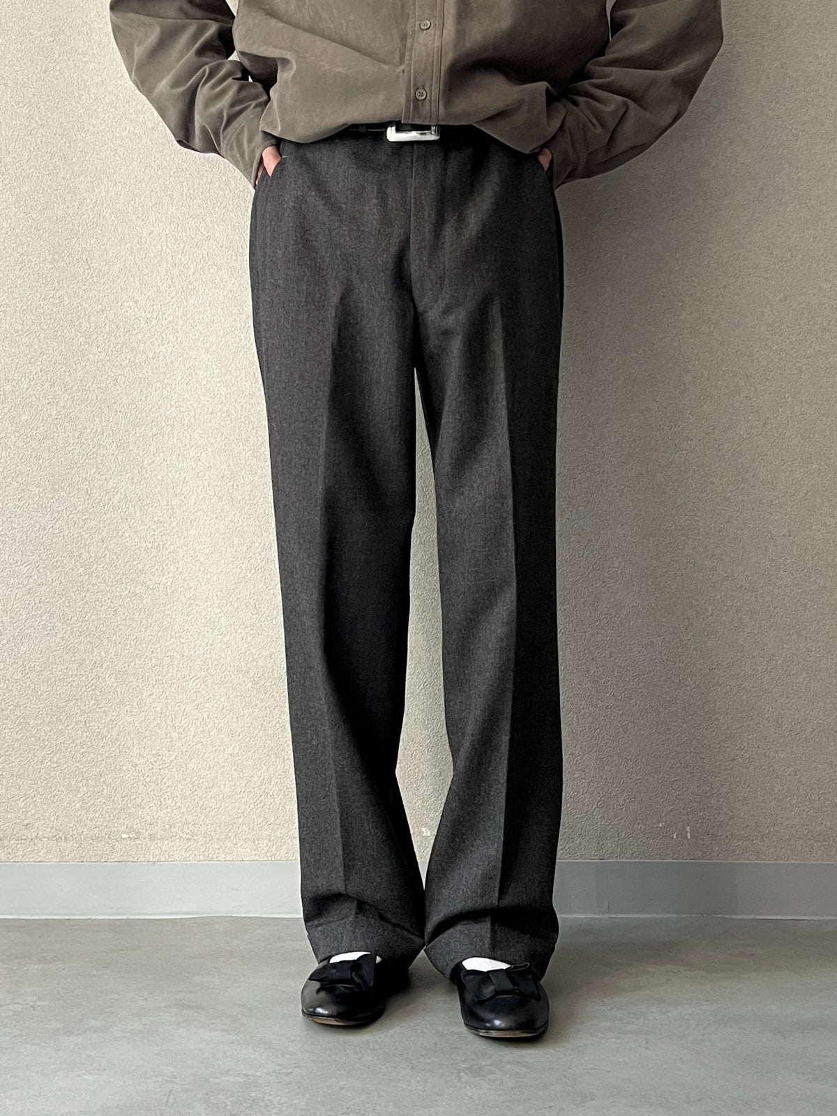 80's Brooks Brothers wool flannel slacks "Made in USA"