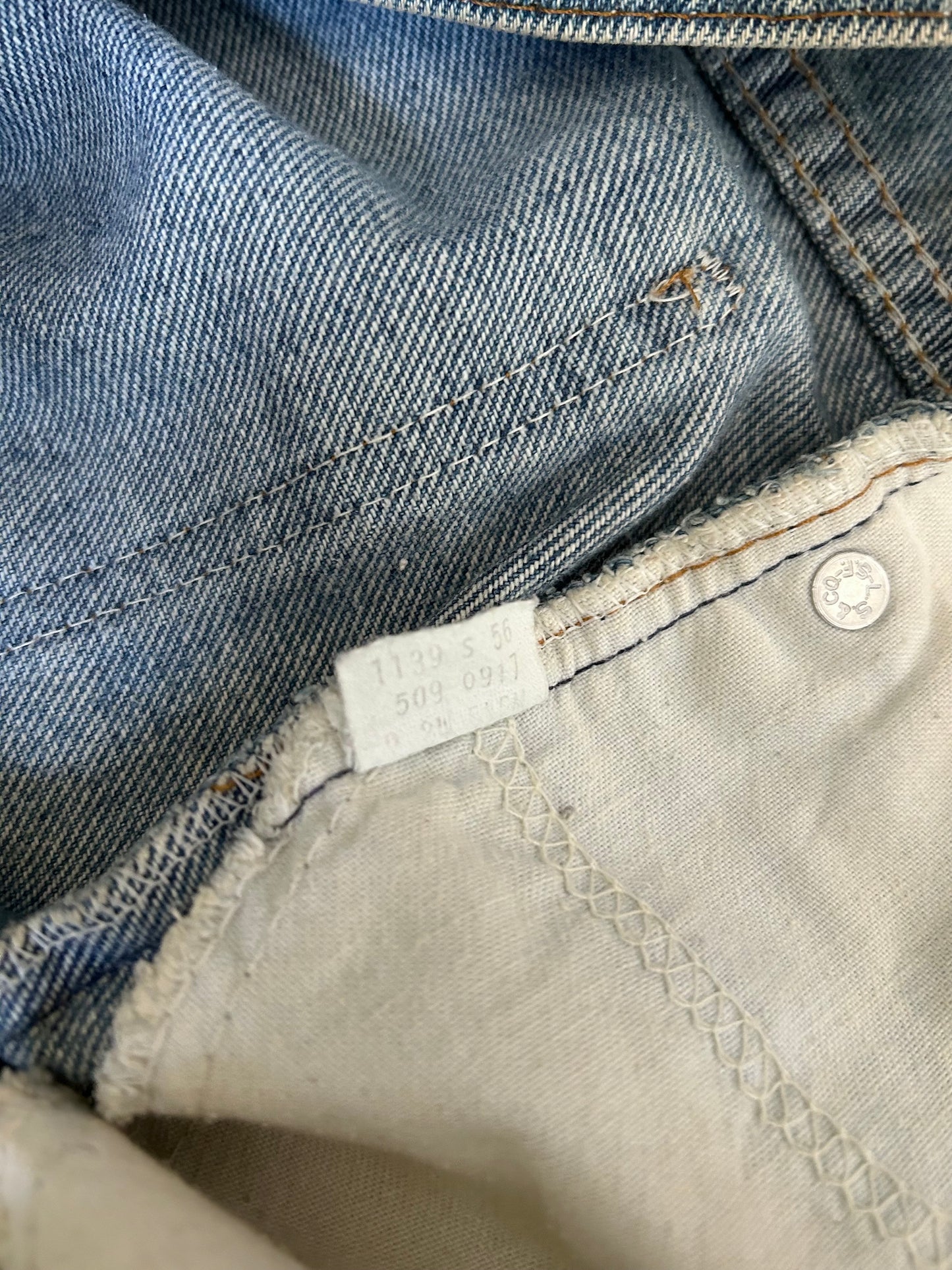80's Levi's 509 denim pants "Made in USA"