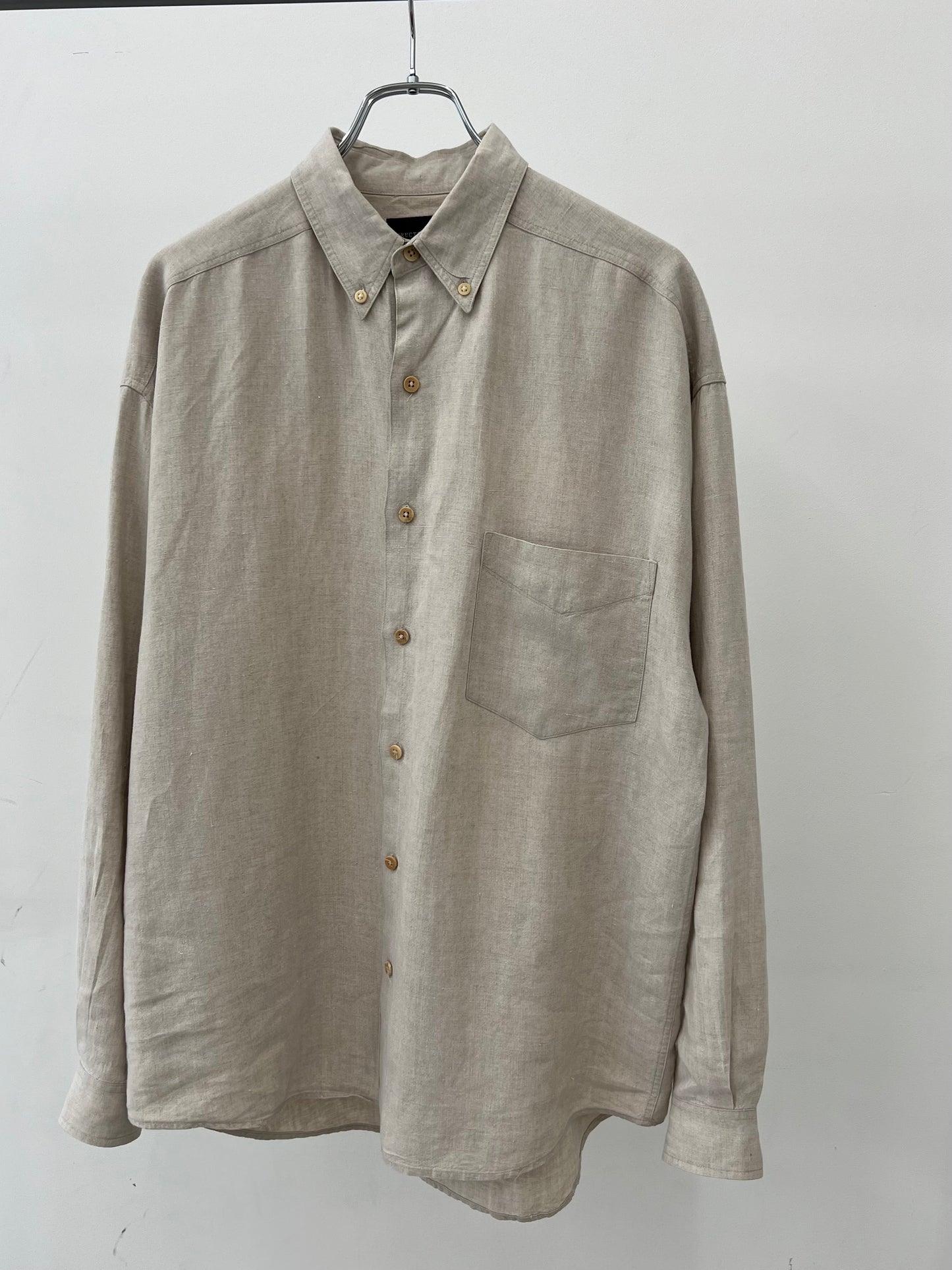 90's STRUCTURE linen shirt