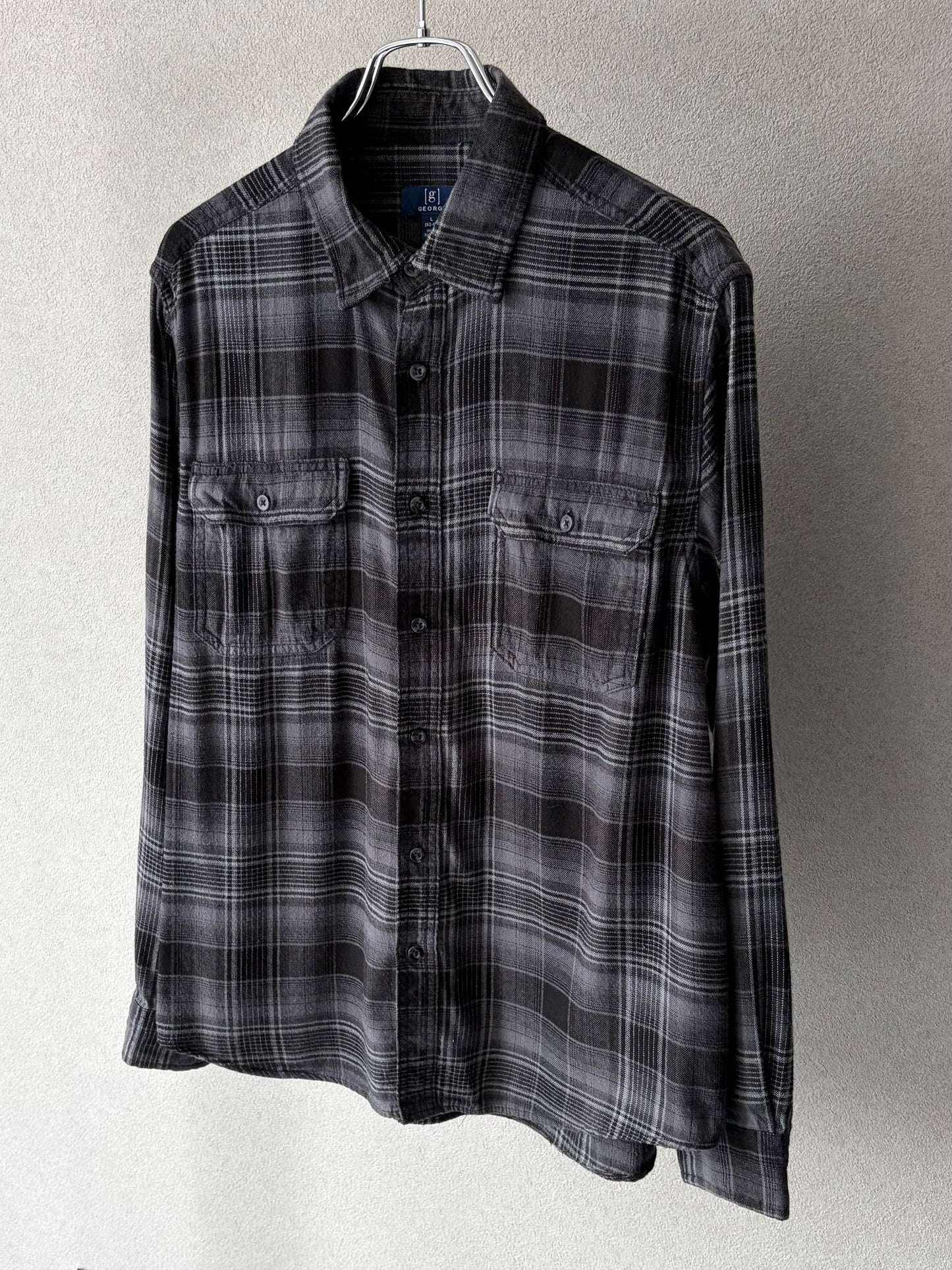 00's GEORGE flannel shirt
