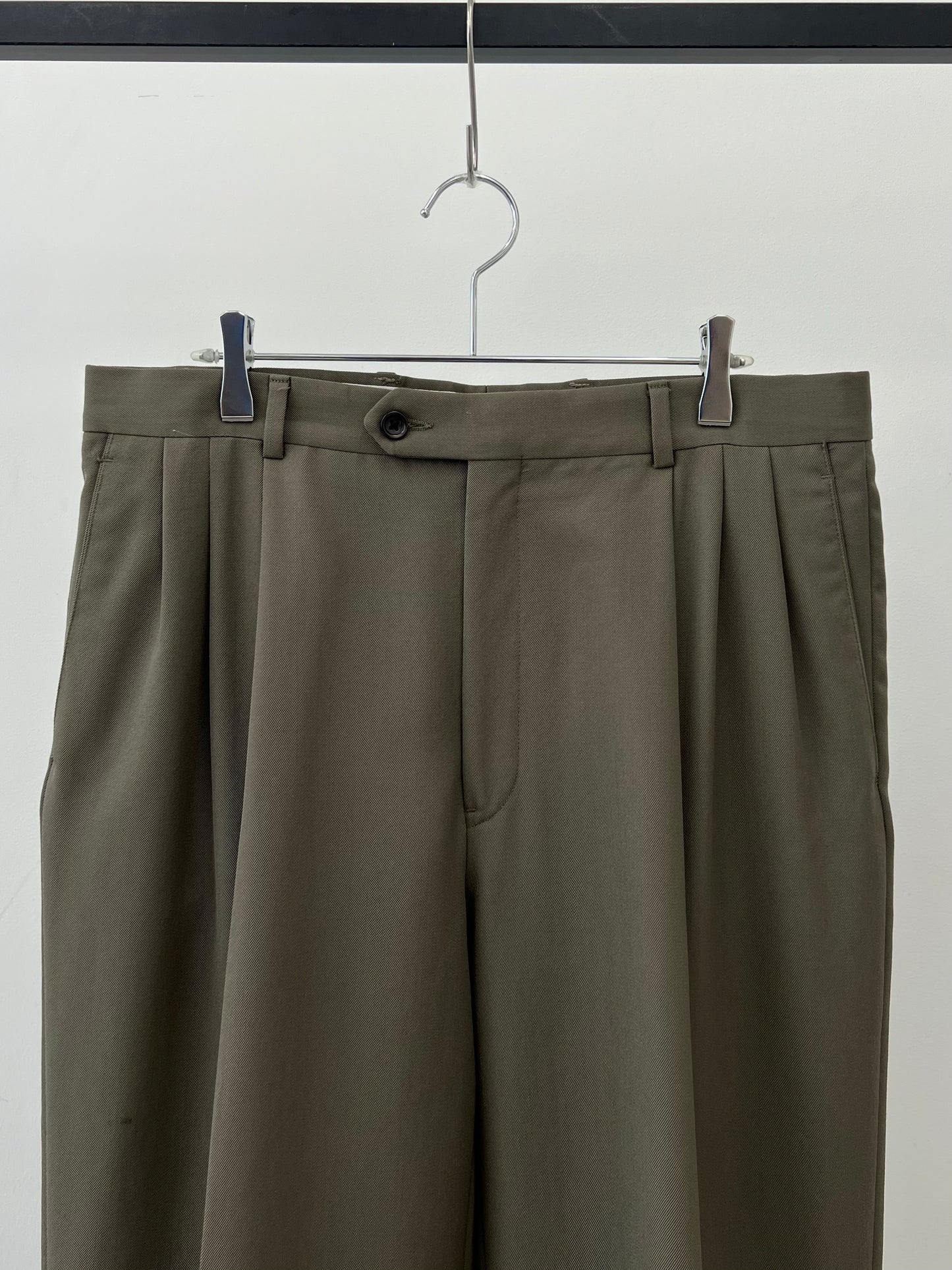 00's PRONT-UOMO wool slacks