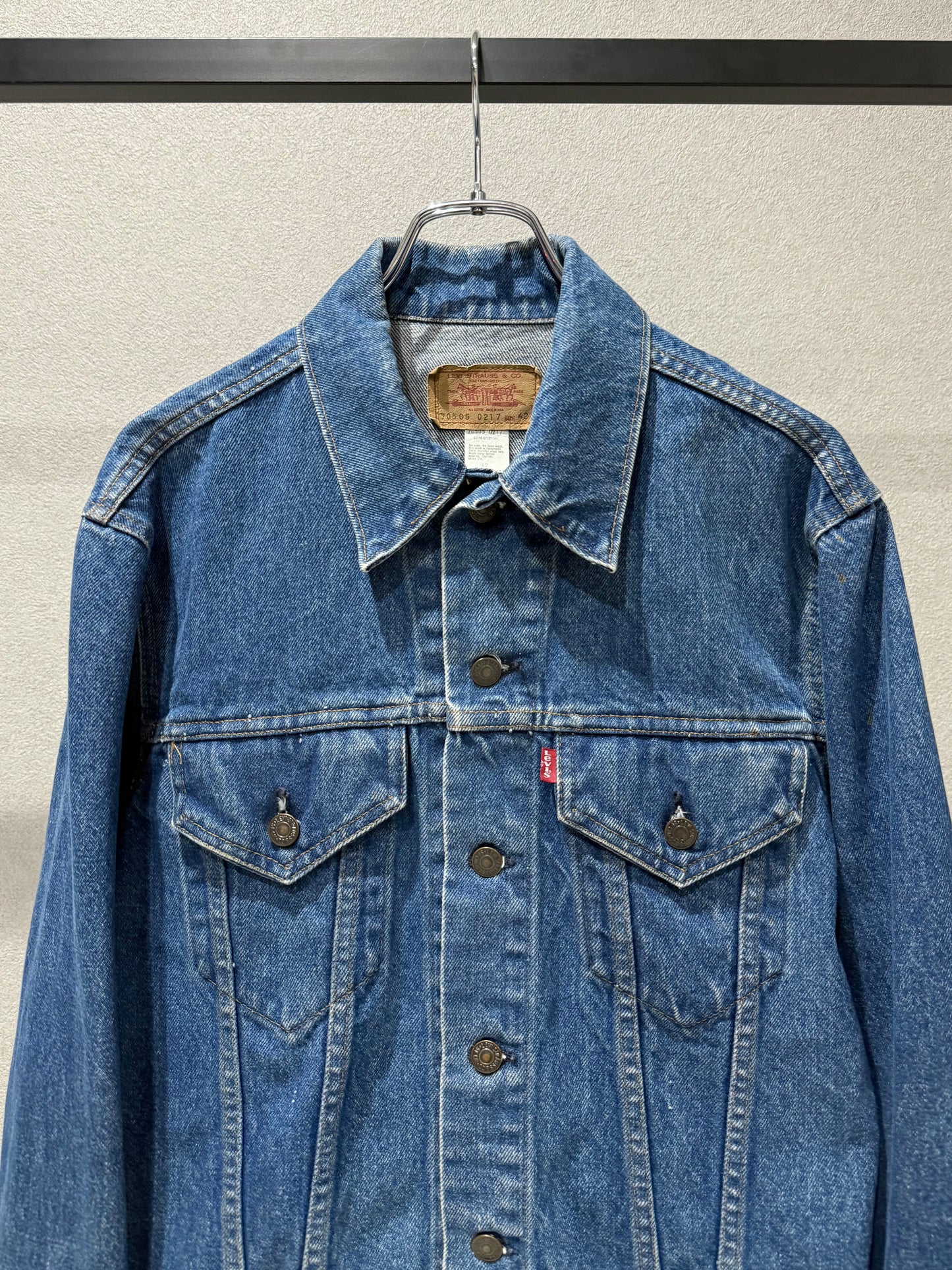 70's〜 Levi's 70505 denim jacket "Made in USA"