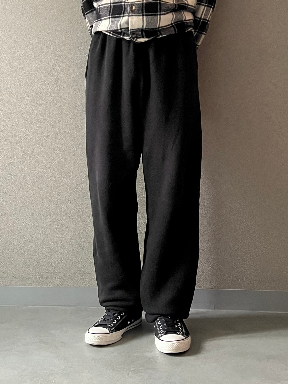 90's RUSSELL HIGH COTTON sweat pants "Made in USA"